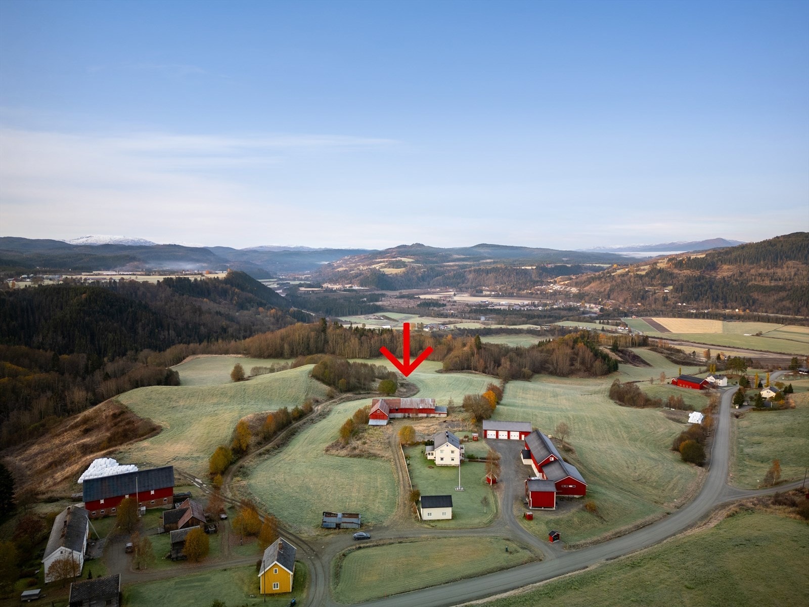 Dronefoto Galleribilde