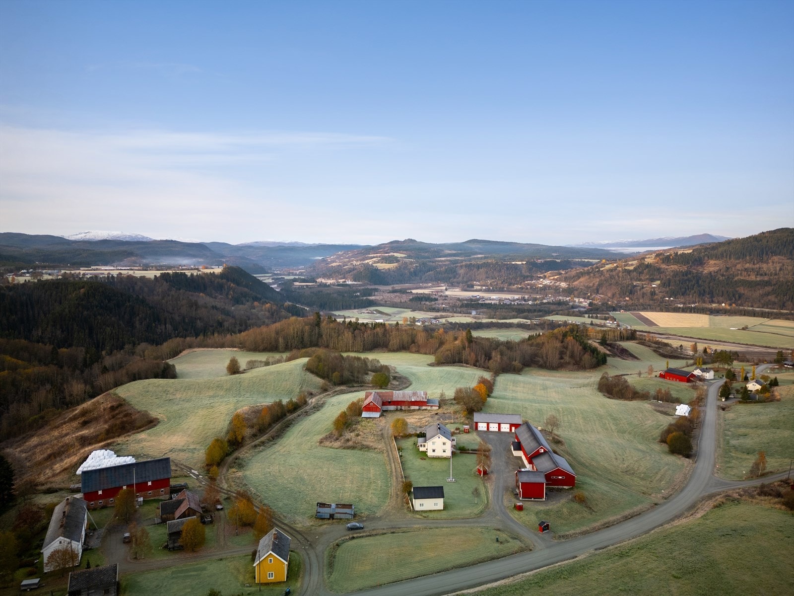 Dronefoto Galleribilde