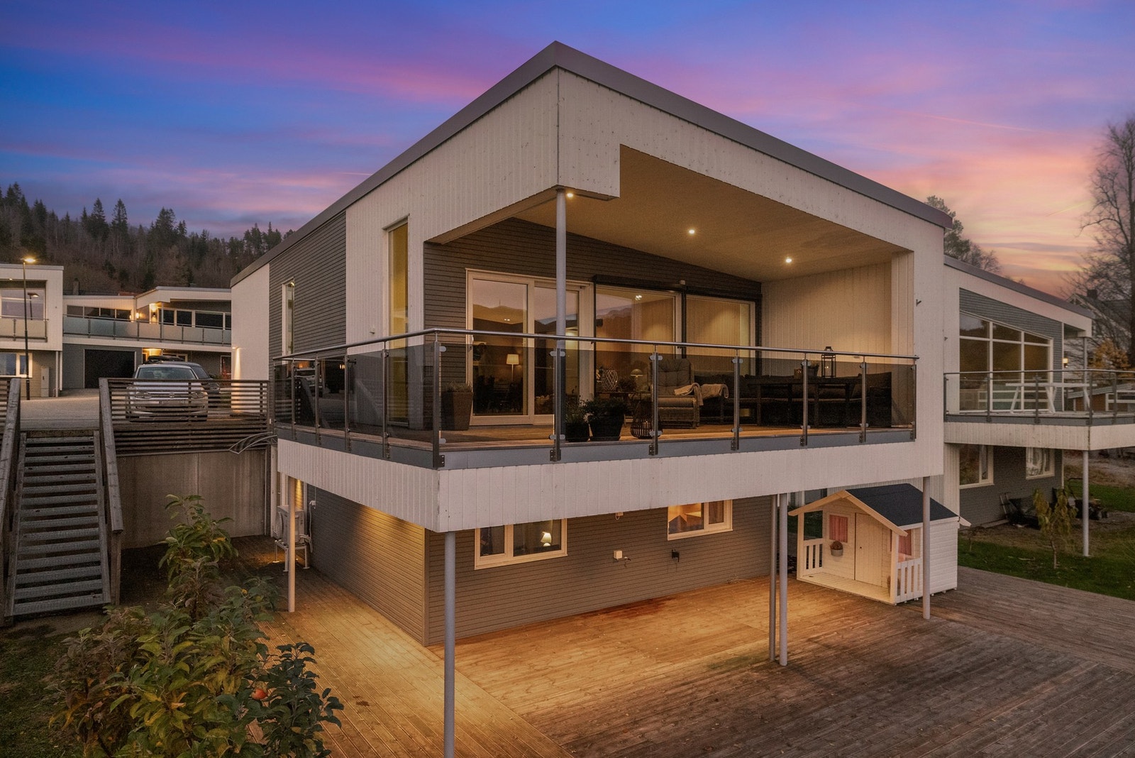 Enebolig i Langhusvegen 3 presenteres for salg! (Foto: Martin Hågensen) Galleribilde