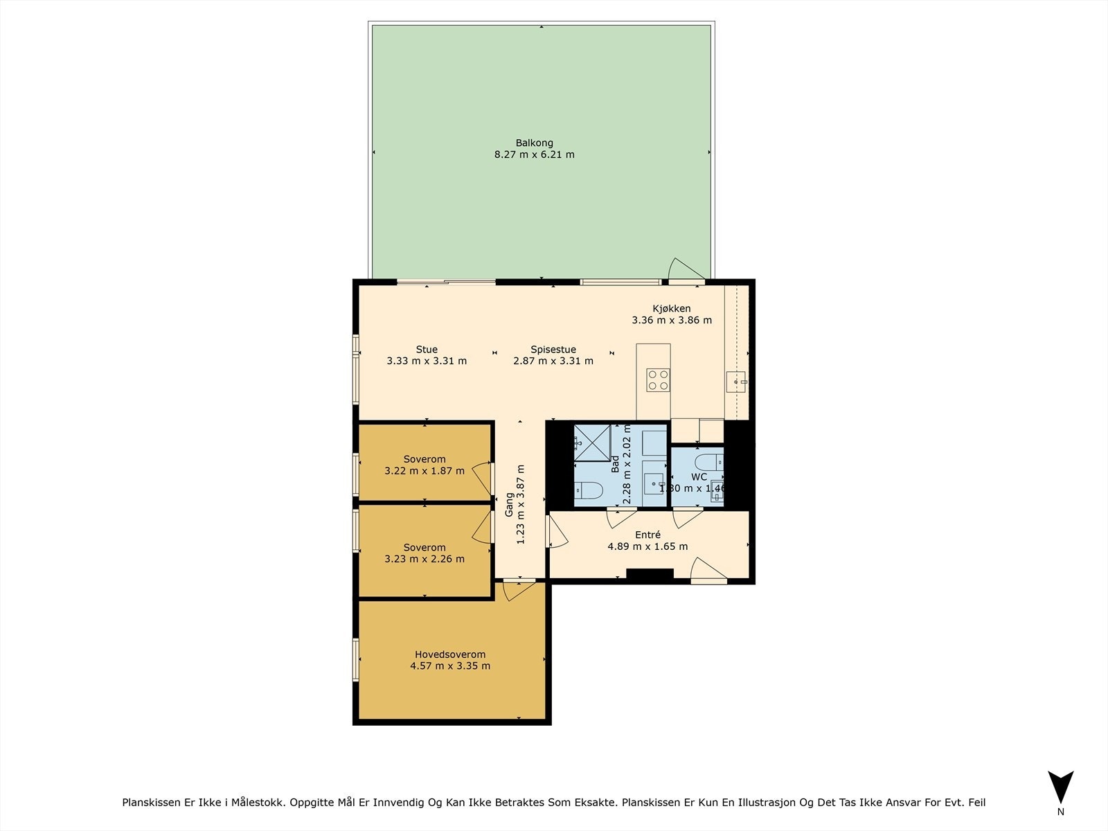 Plantegning. Galleribilde