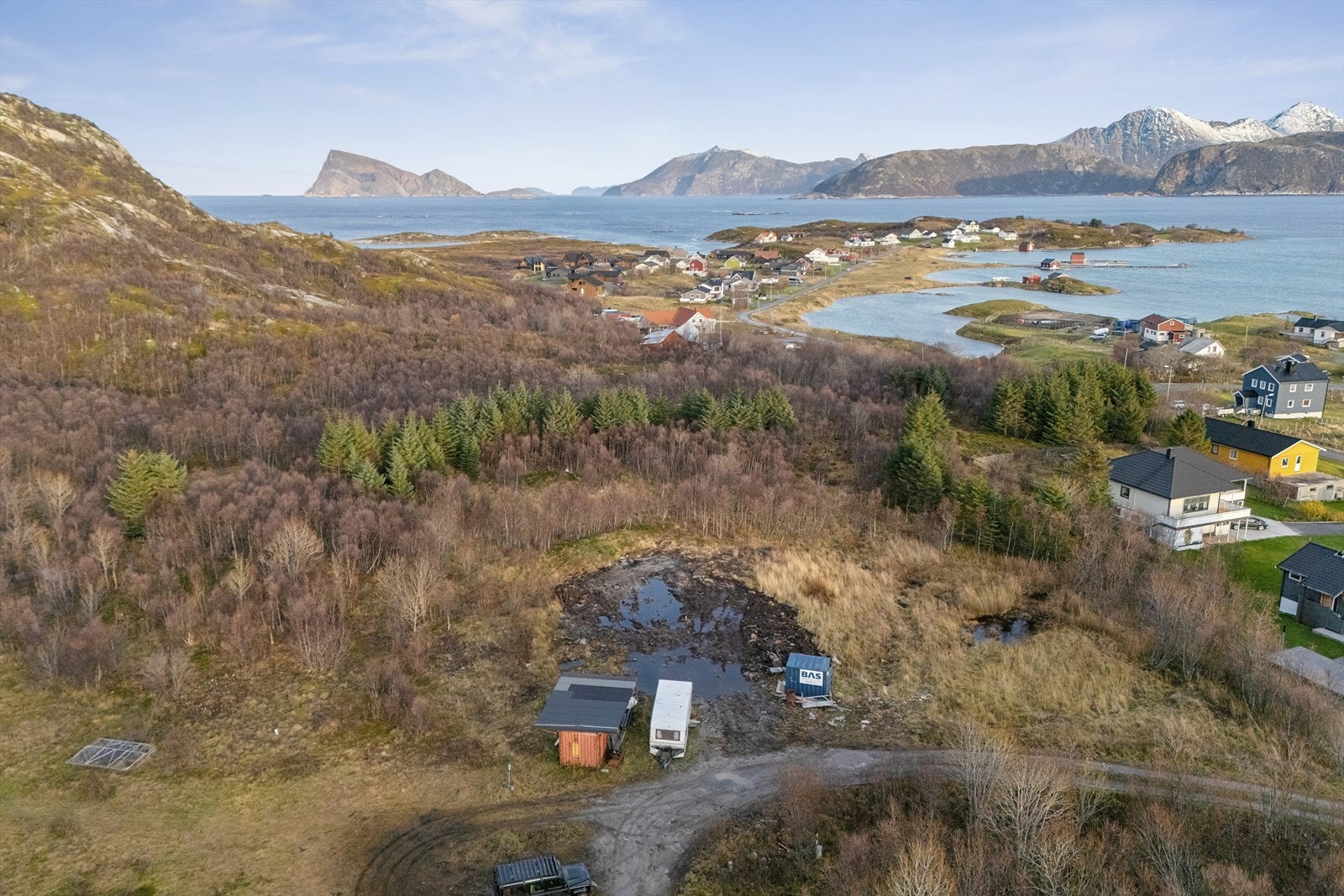 Hillesøya ligger kun én times kjøretur fra Tromsø. Galleribilde