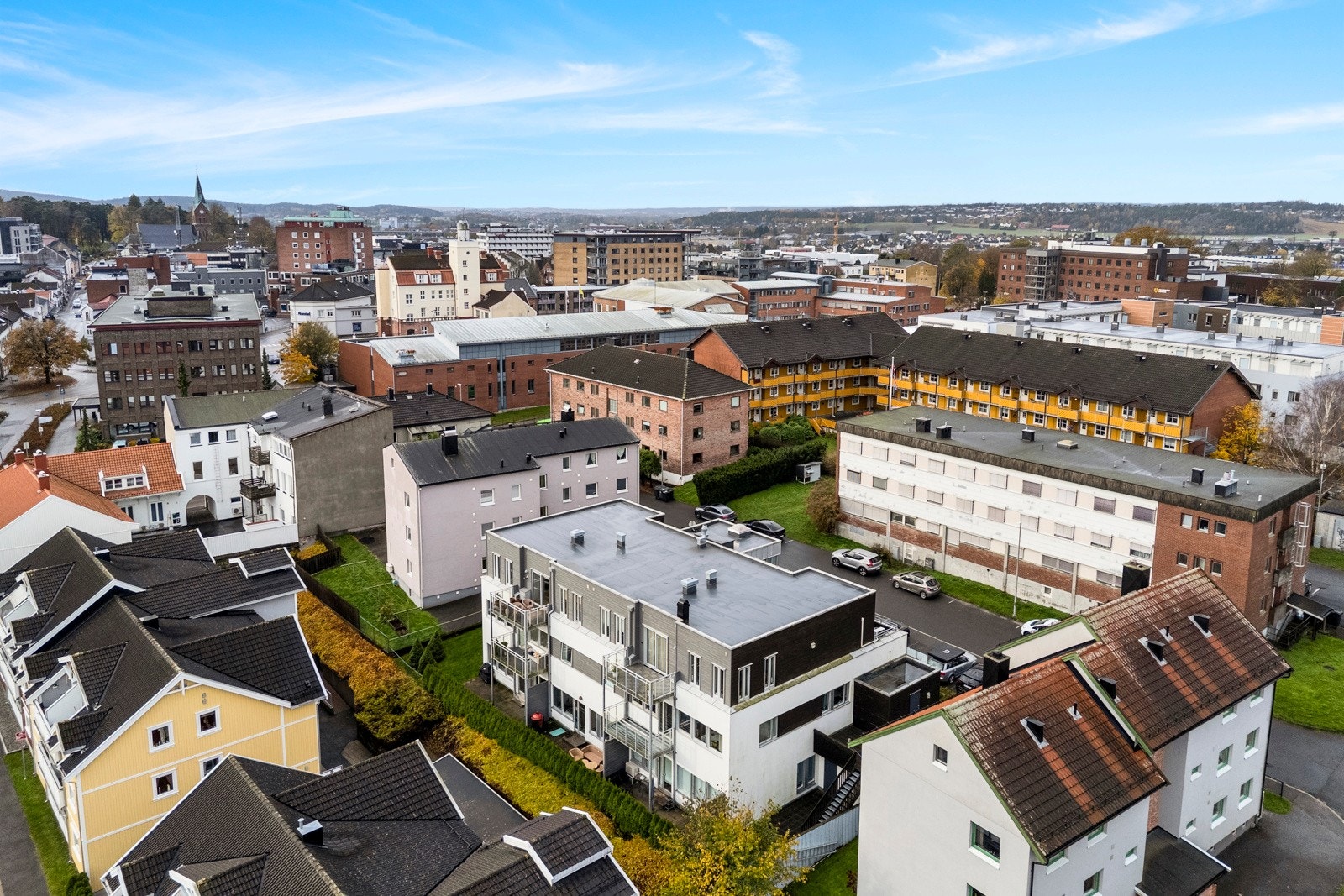 Dronefoto Galleribilde