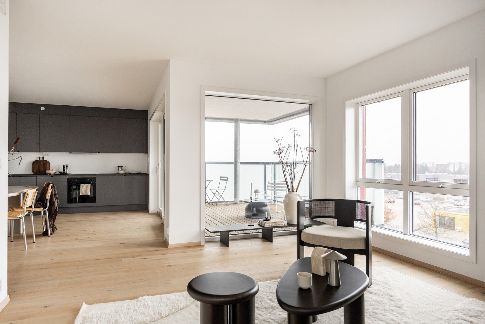 Myrsletta 23 presenteres av Charlotte Bårdsen og Ole Anders Teslo. Fotograf: Daniel Bergsagel. Galleribilde