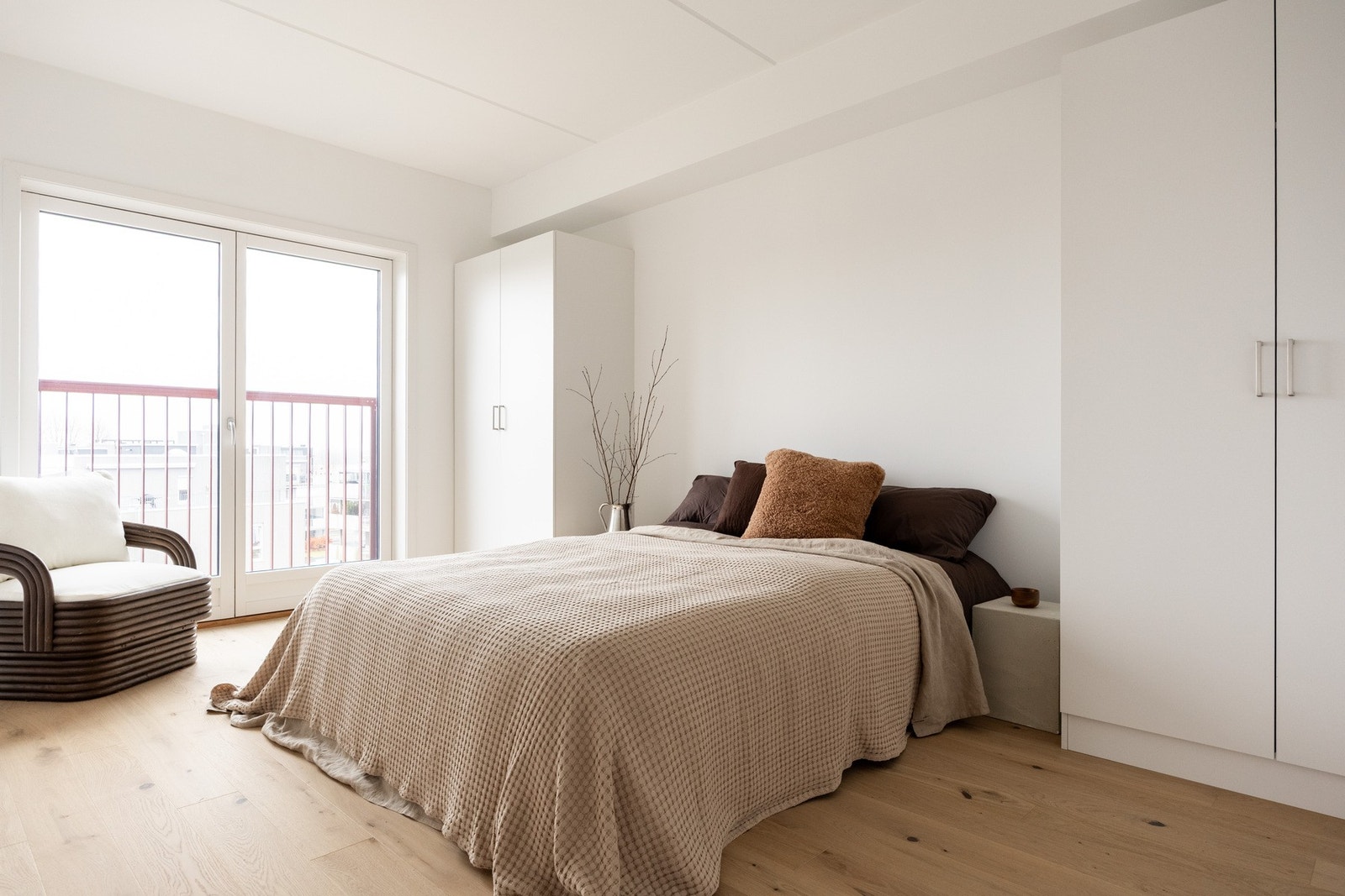 Leiligheten har totalt tre soverom. Galleribilde