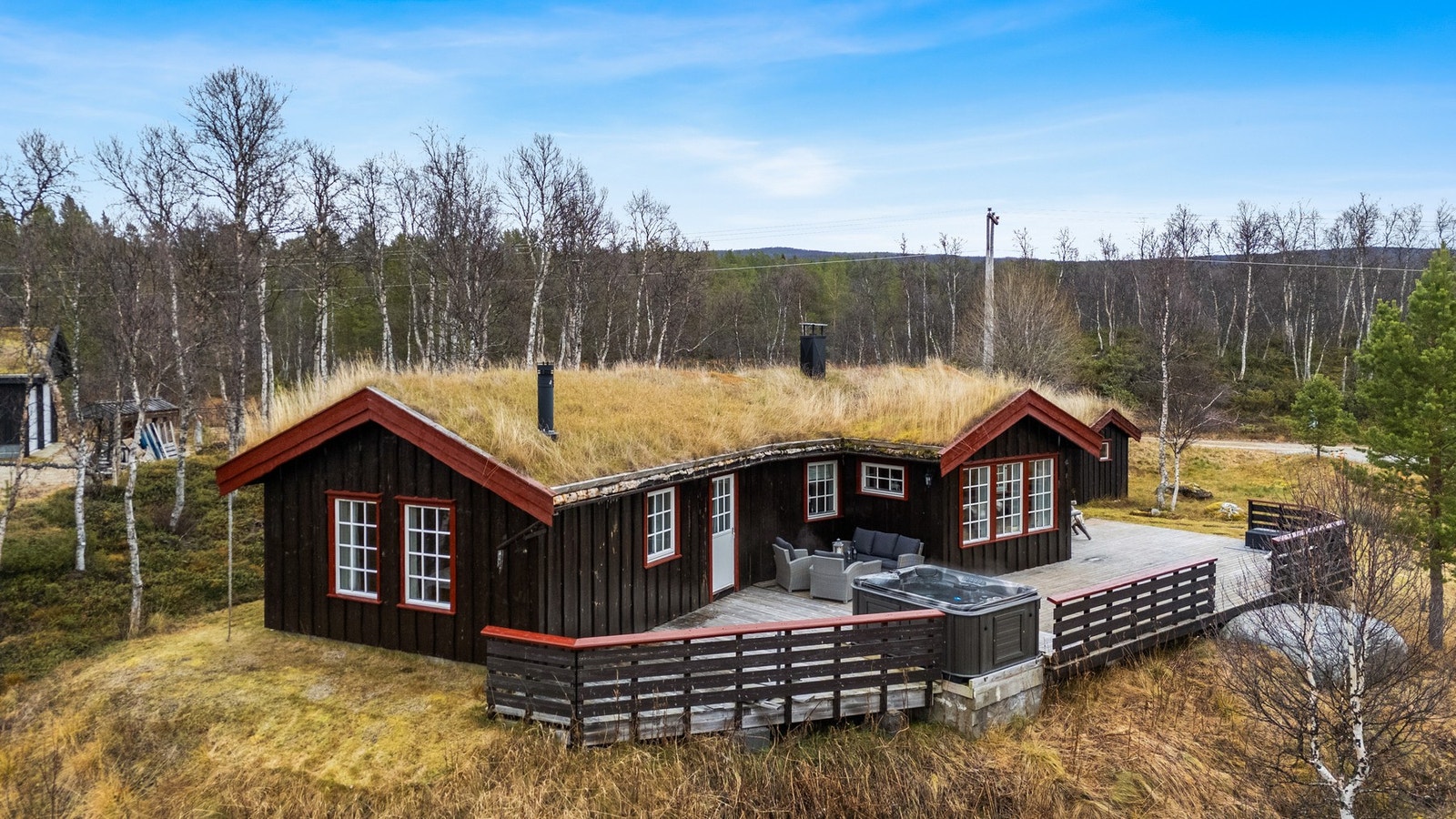 Sandkjernan Hyttegrend er en trivelig liten hyttegrend med pr. i dag 14 hytter. Galleribilde