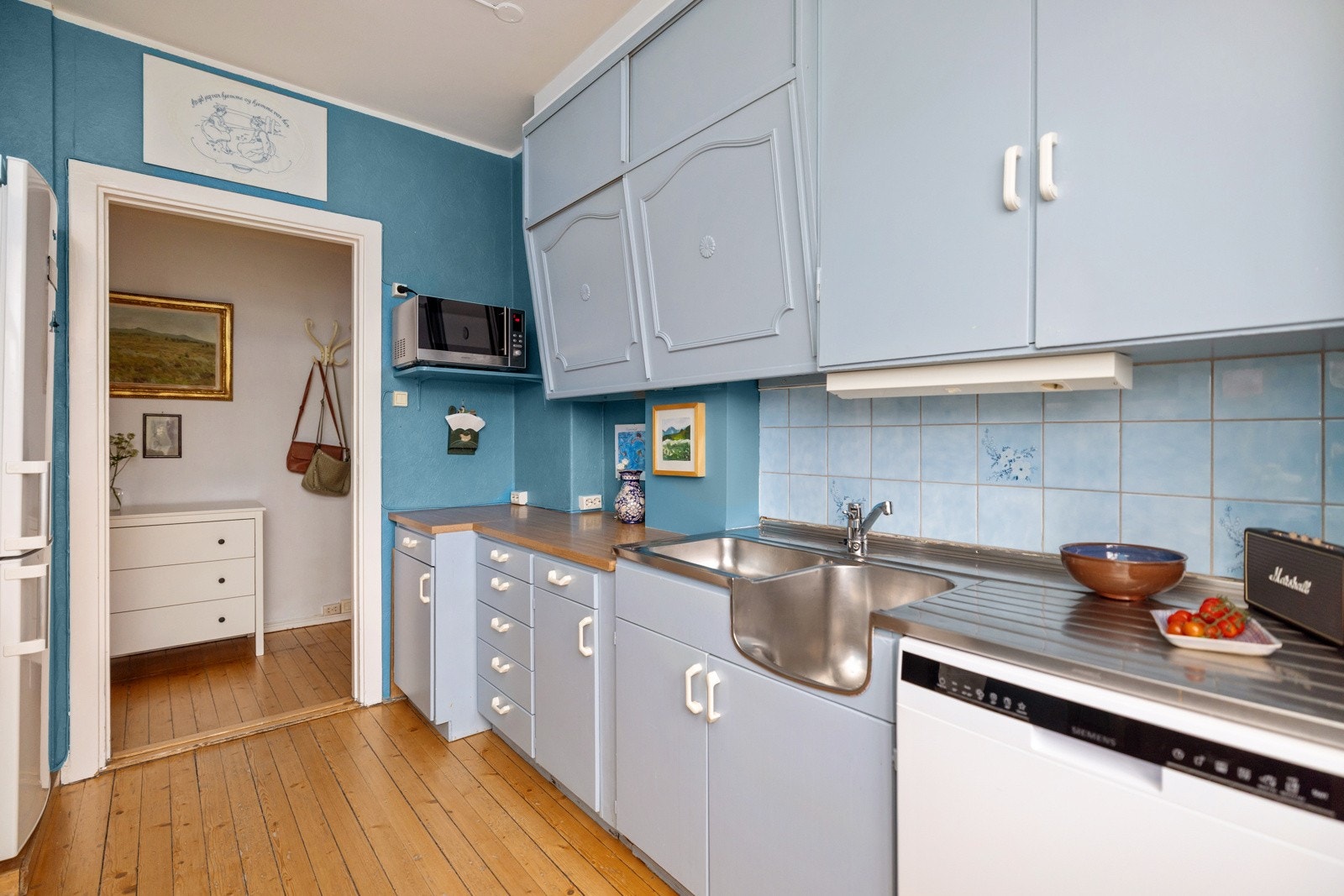 Kjøkkenet har en god størrelse. Galleribilde