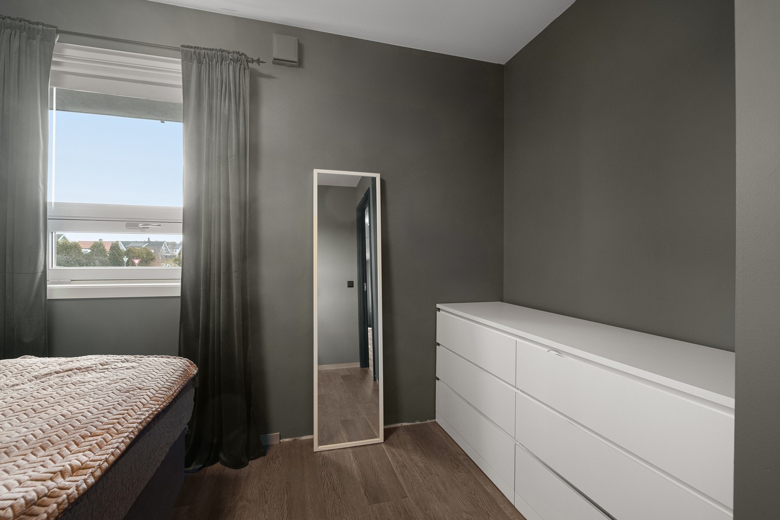 I soverommet er det plass til å sette inn garderobeskap. Galleribilde