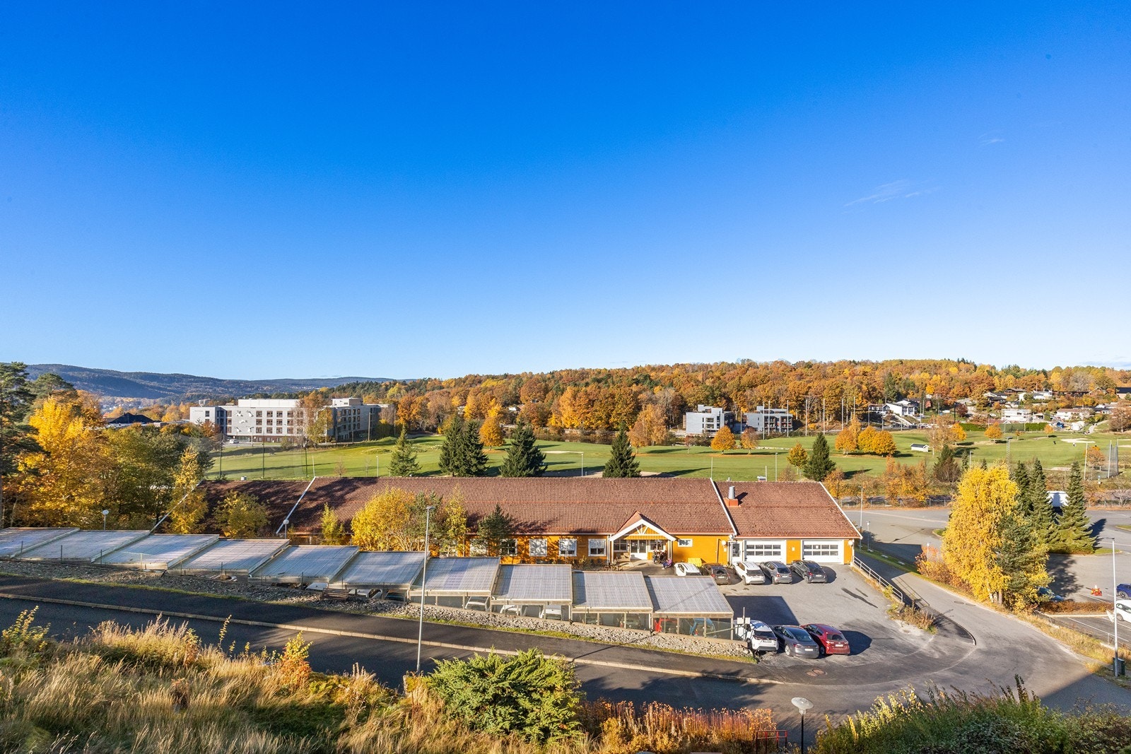 Utsikt mot vest Galleribilde