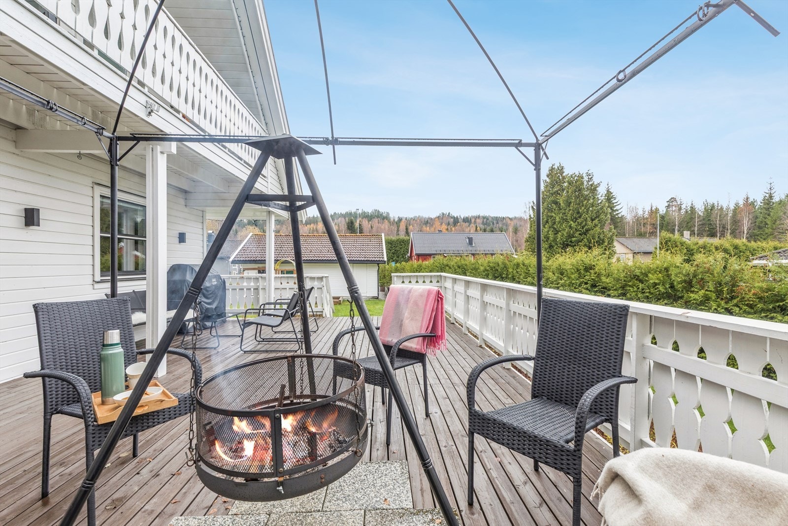 Her har man gode solforhold, slik at de fine sommerdagene kan nytes til det fulle. Galleribilde