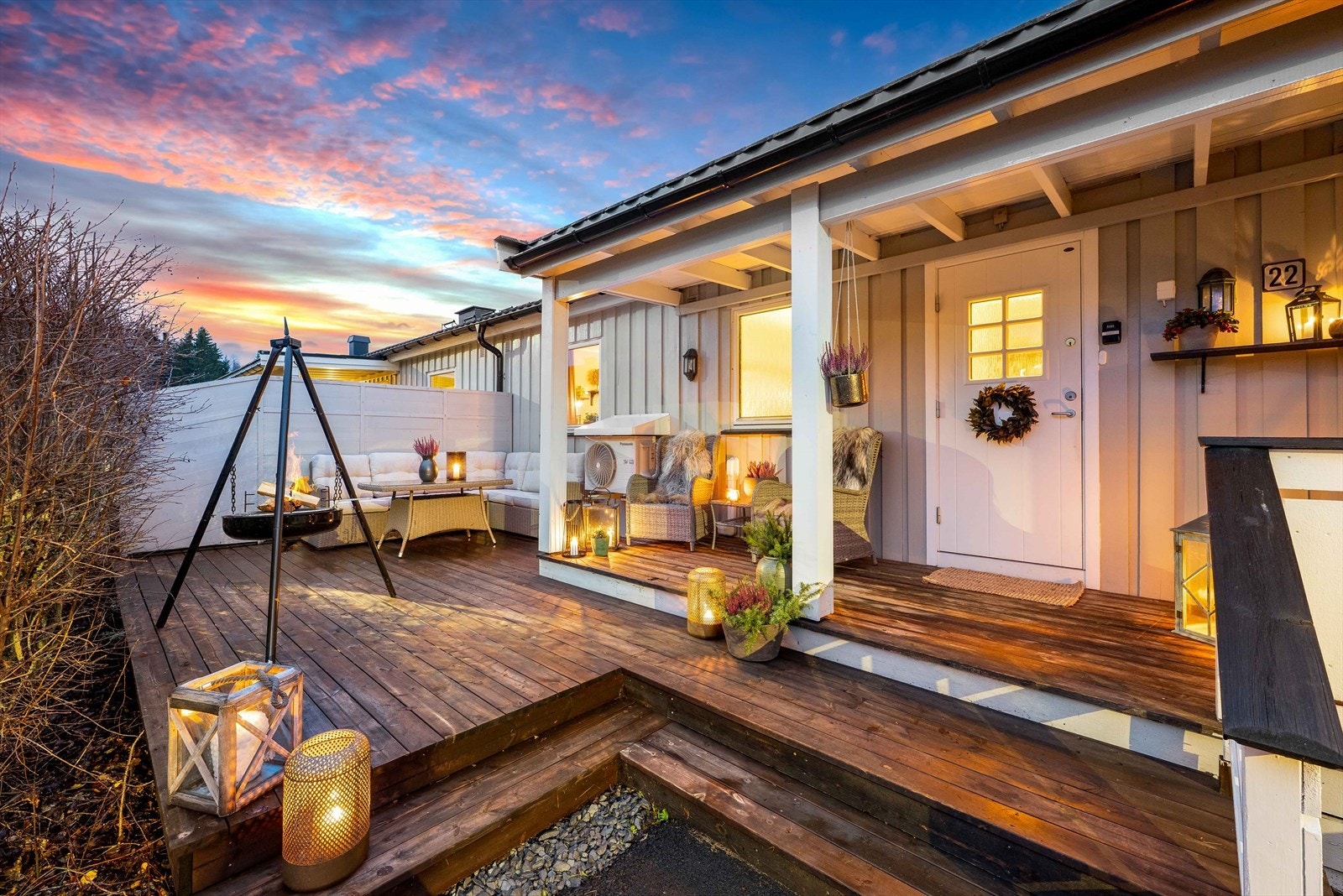 Velkommen til et innbydende og strøkent rekkehus! Galleribilde