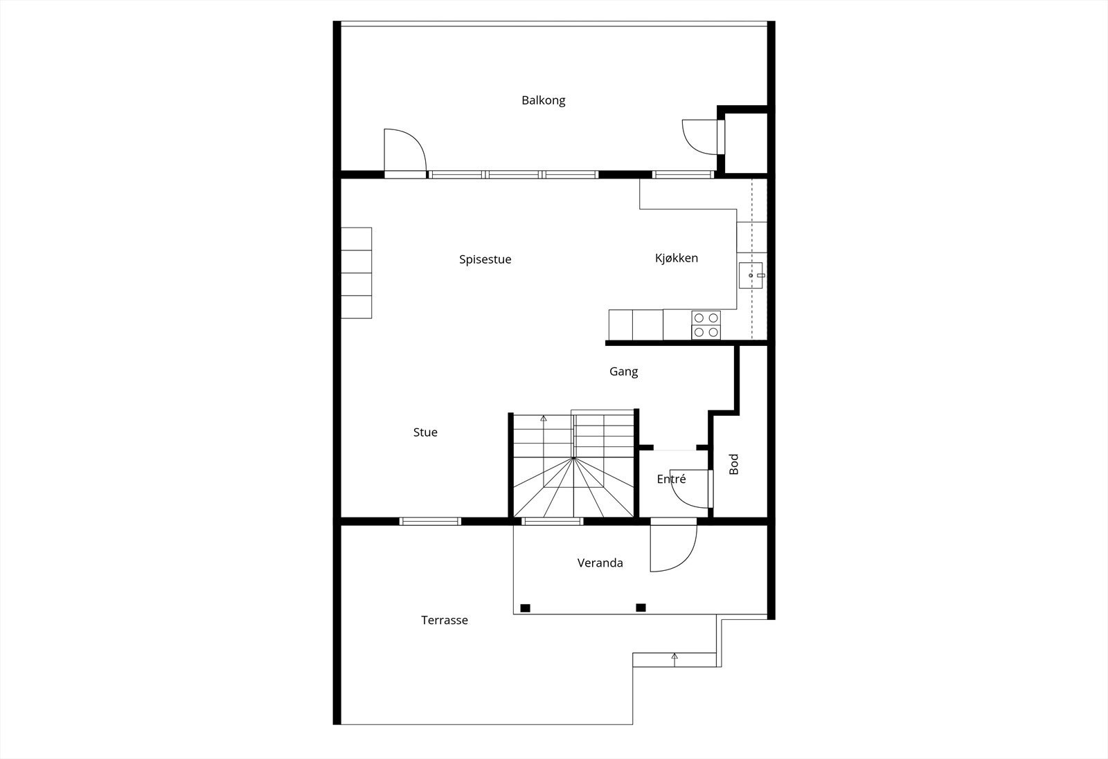 1. etasje Galleribilde