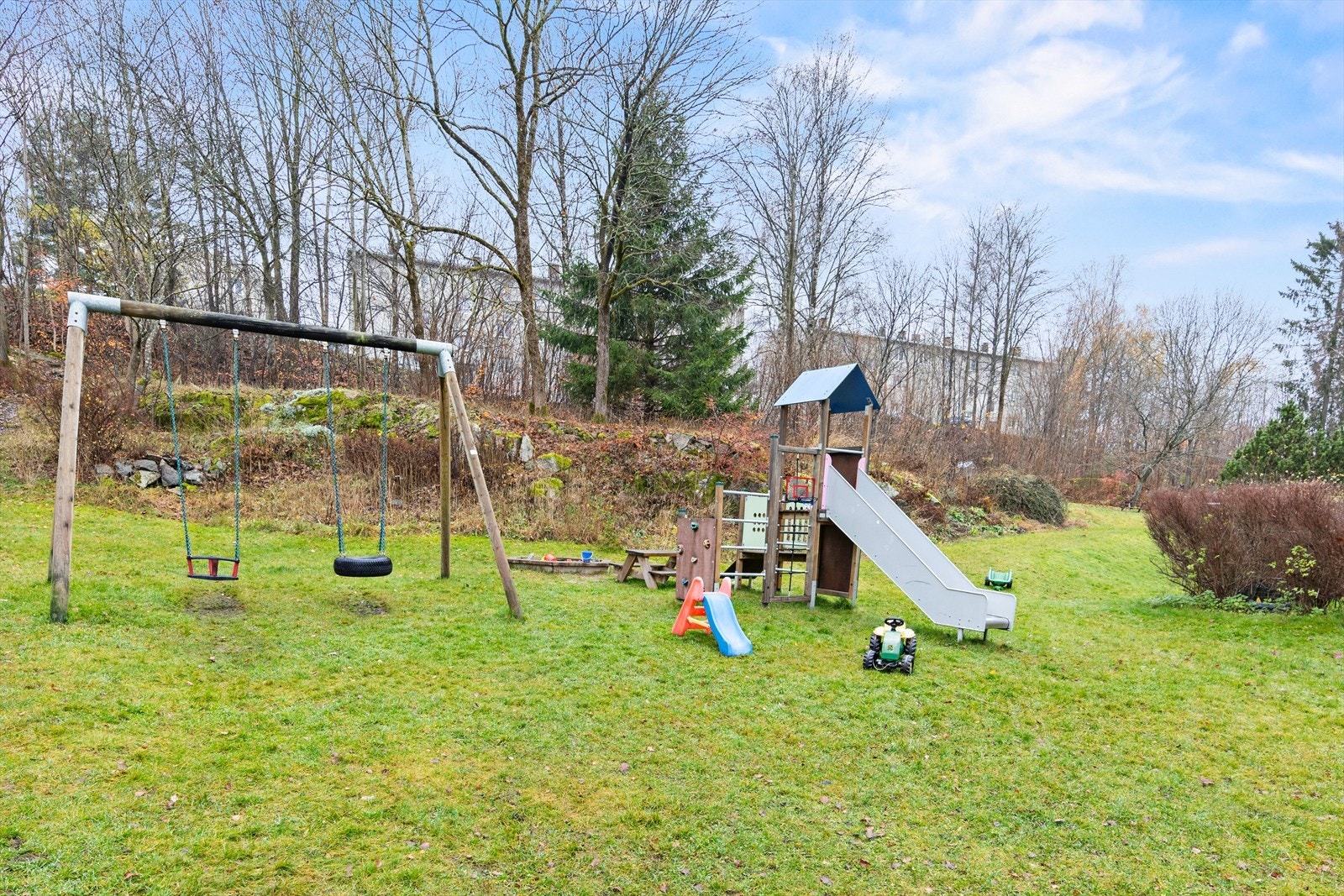 Det er pent opparbeidede fellesarealer Galleribilde