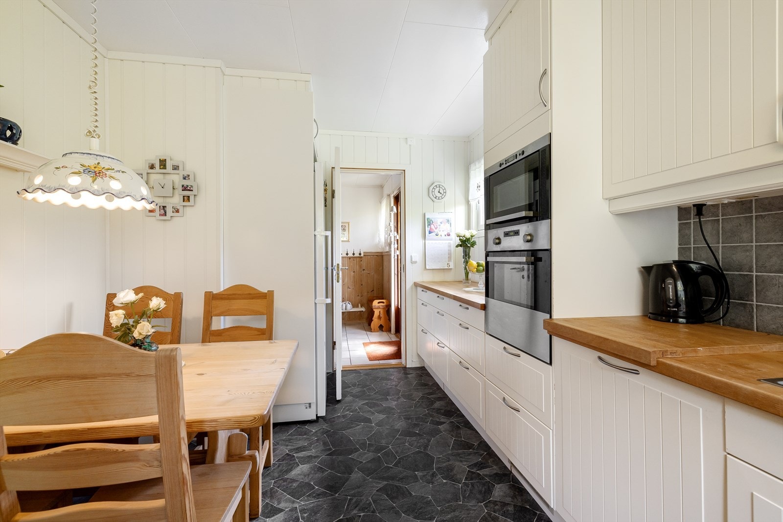 Det er også plass til spisebord her. Galleribilde