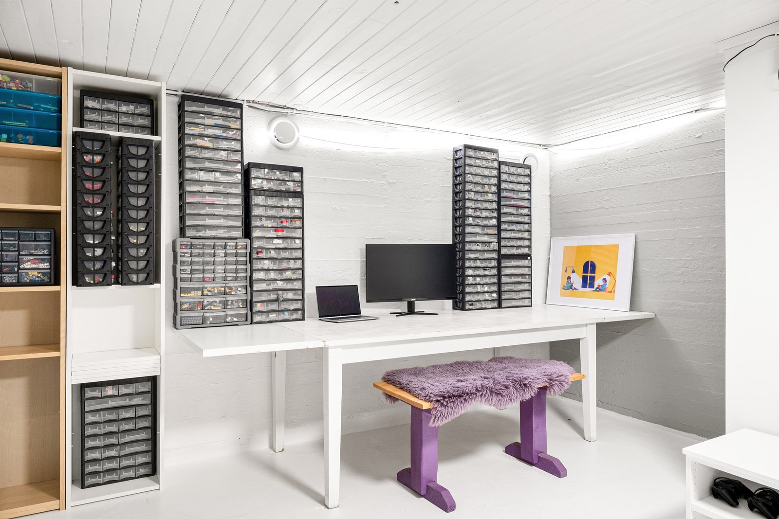 Hobbyrom. Galleribilde