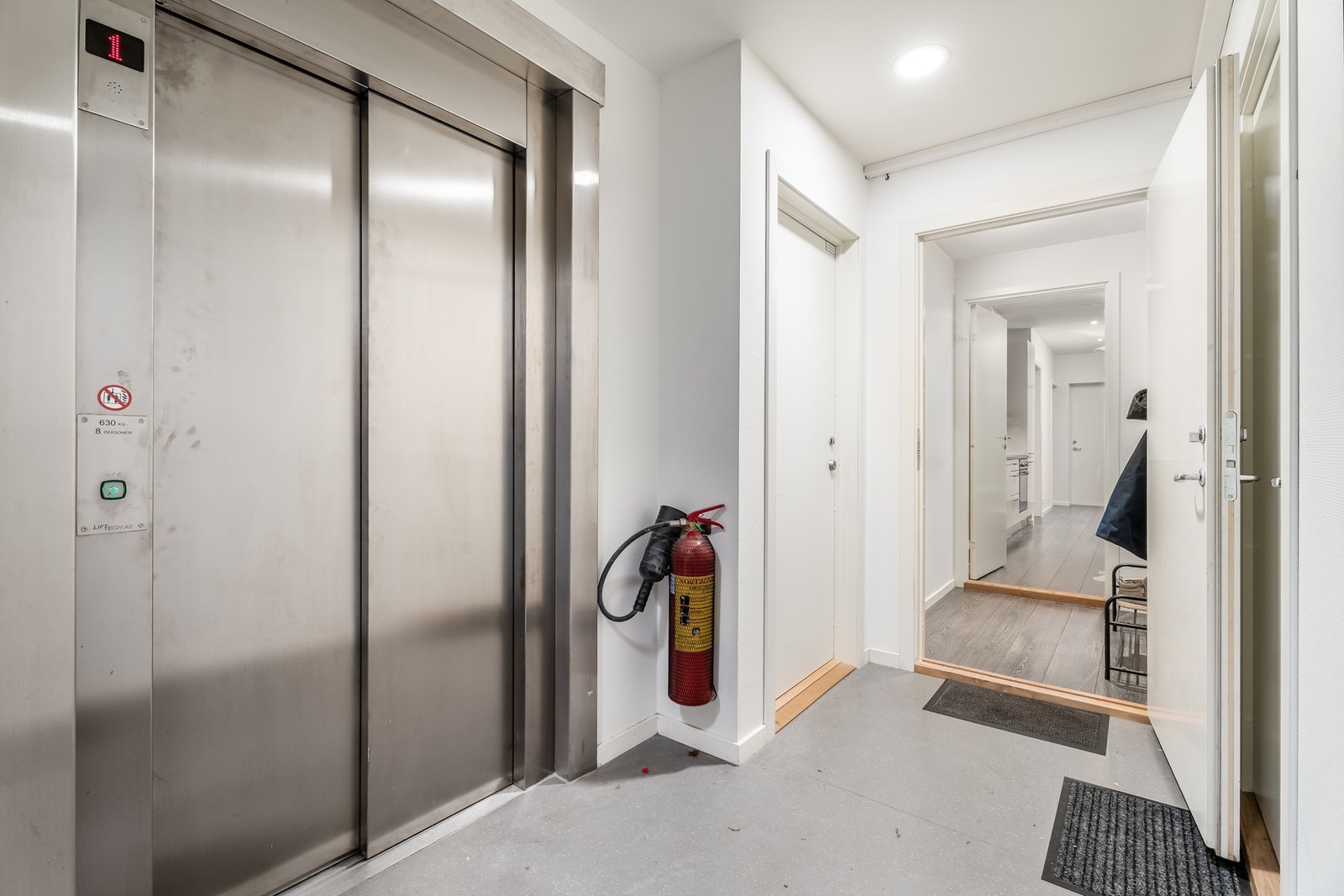 Bygget har heis. Galleribilde