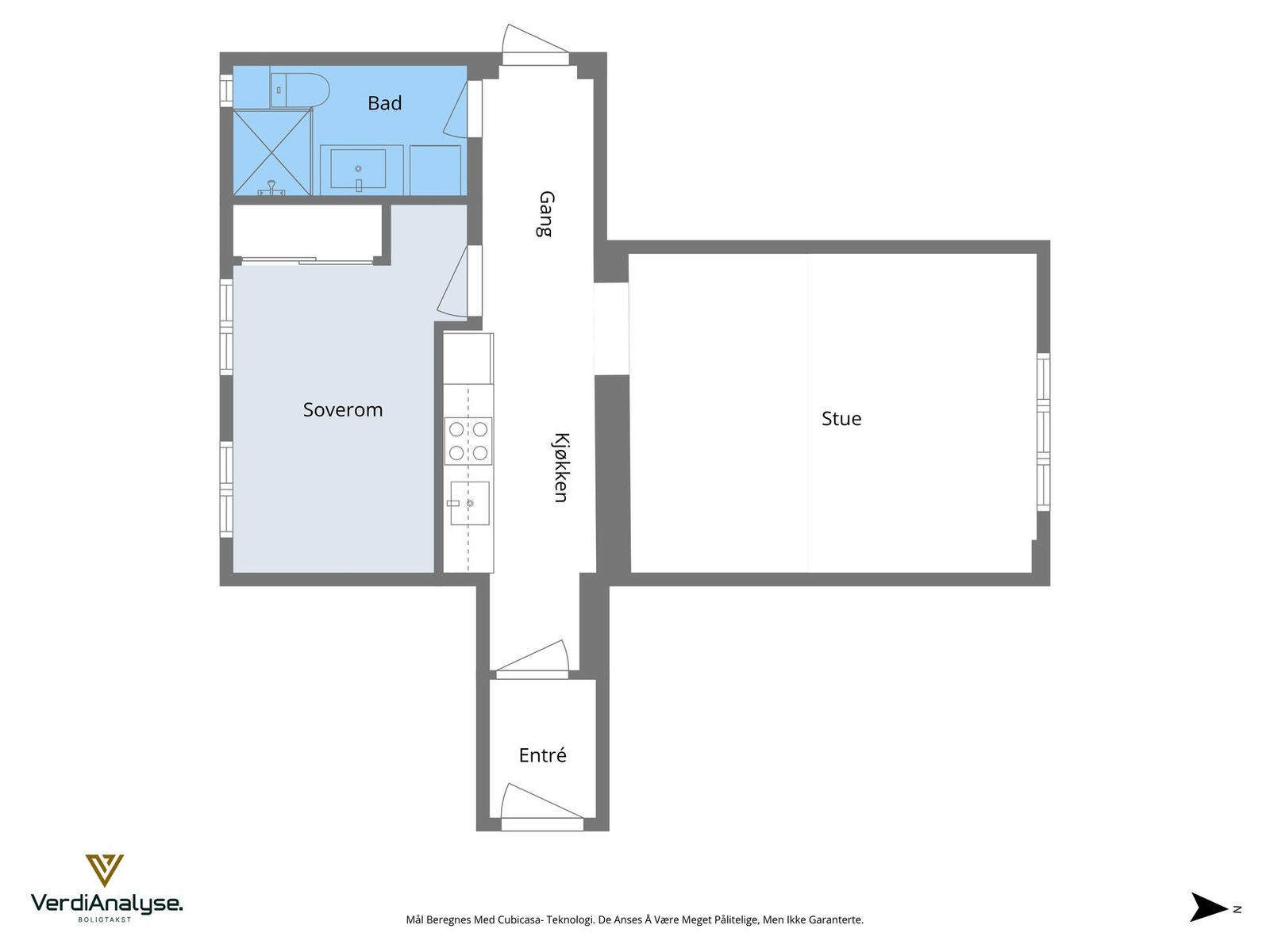 Plantegning. Galleribilde