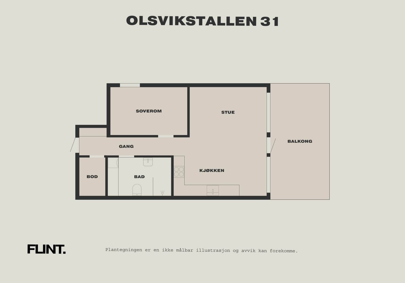 Plantegning 4.etasje. Galleribilde