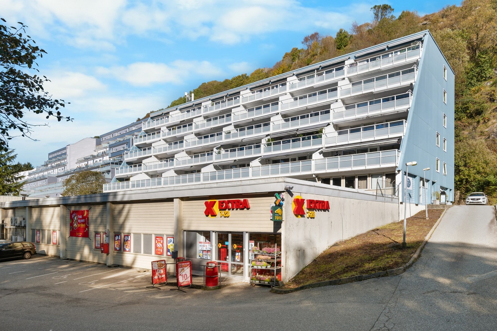 Coop extra kun et par minutter unna leiligheten. Galleribilde