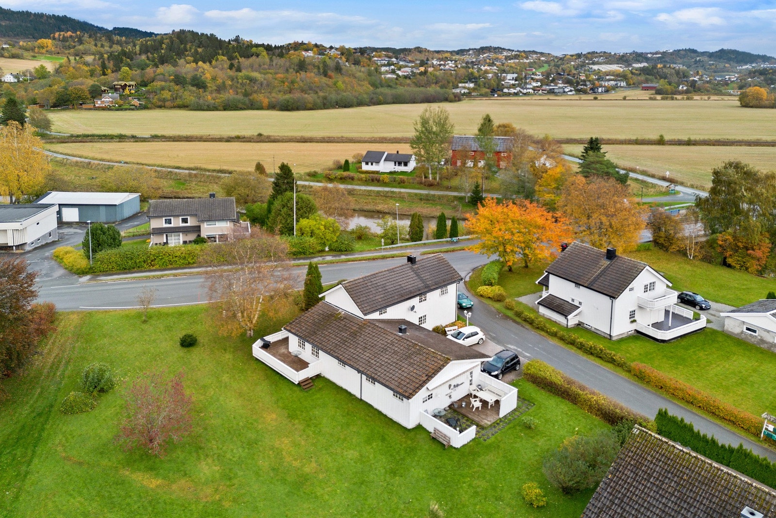 Flat tomt som gjør den veldig lettstelt Galleribilde