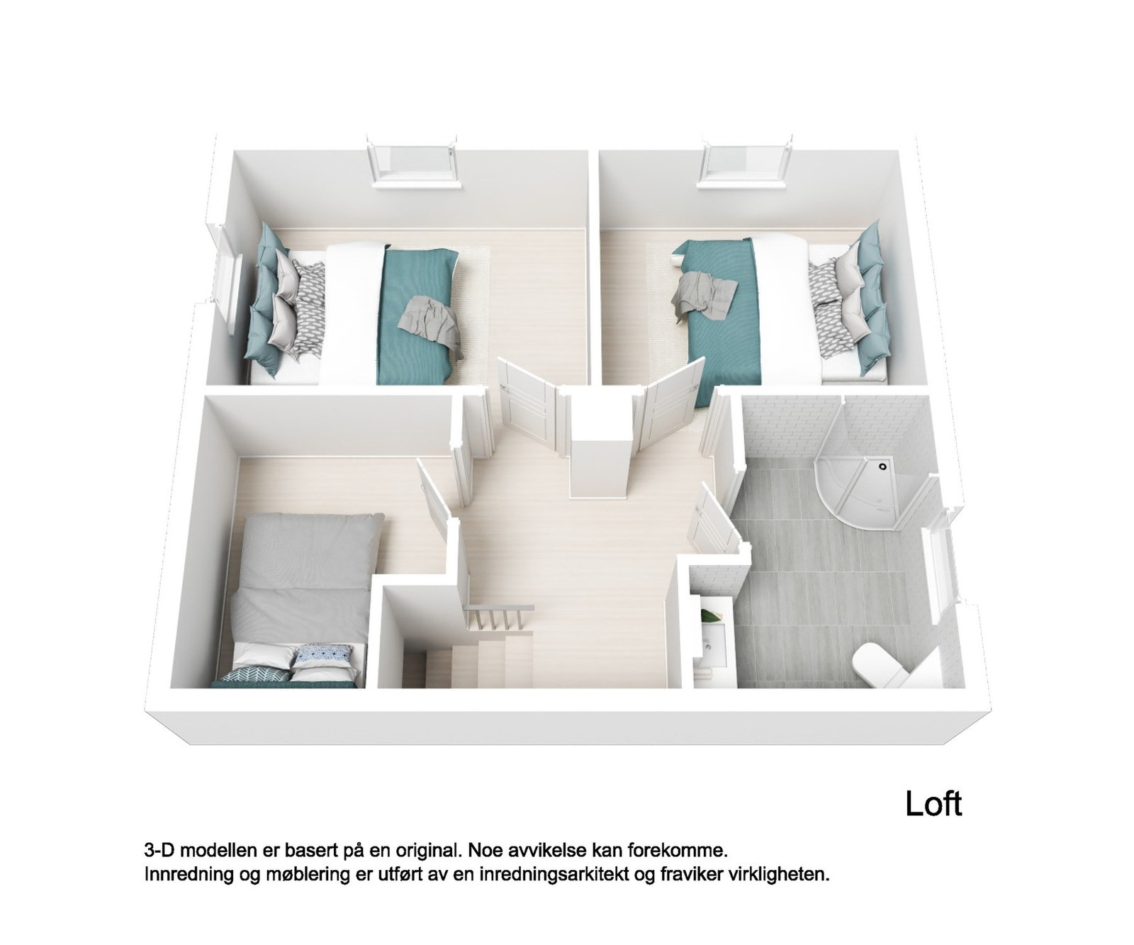 Loftetasje Galleribilde