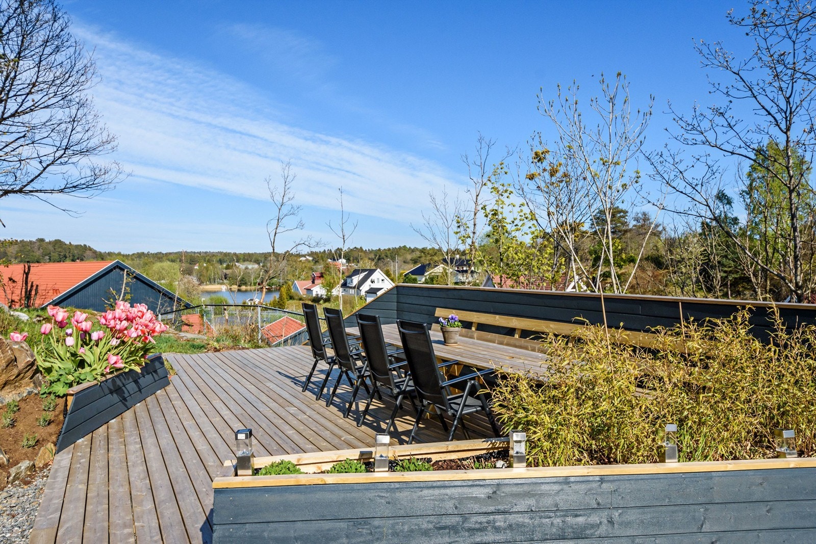 Pent opparbeidet fellesareal på eiendommen Galleribilde