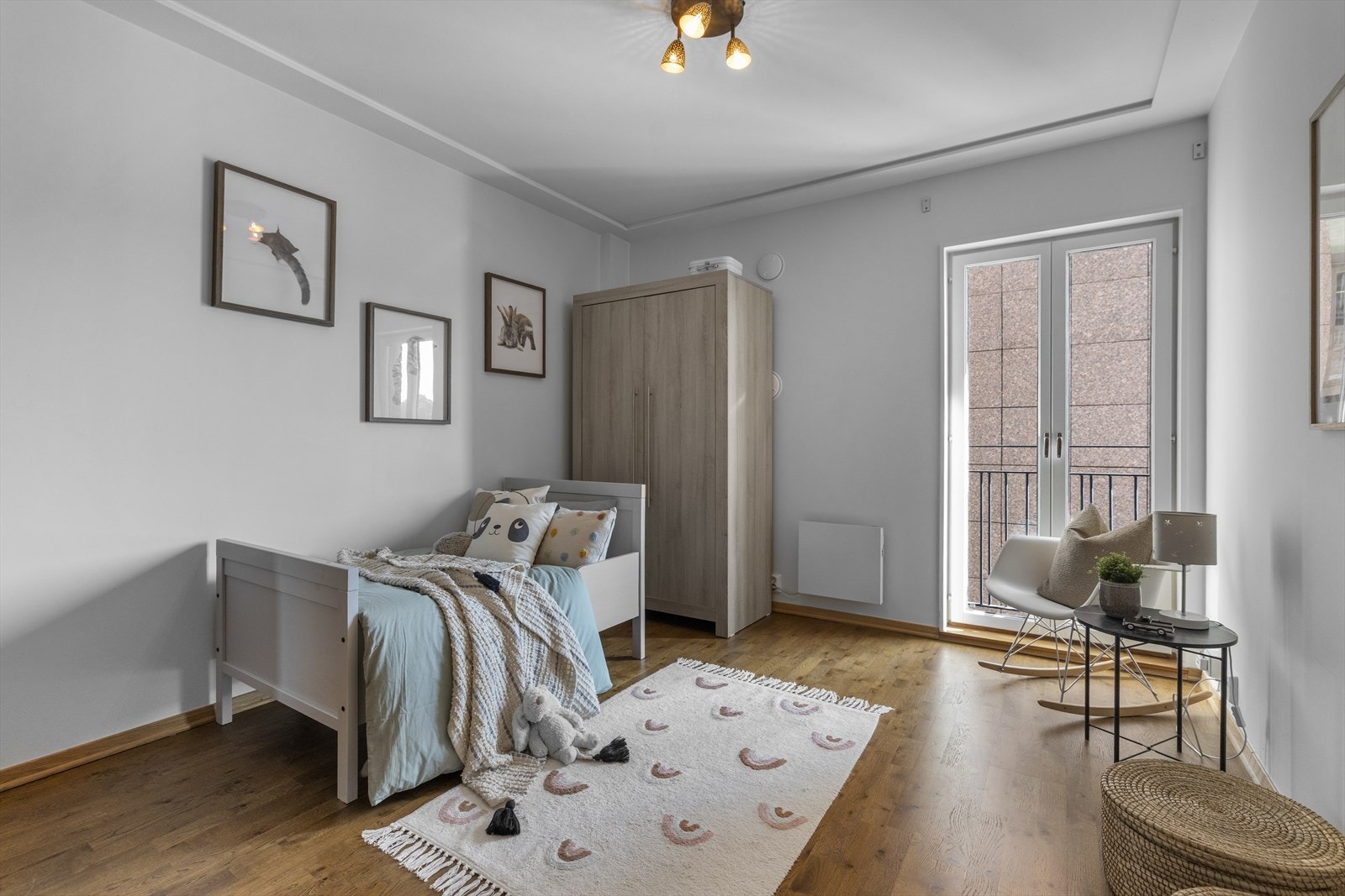På soverom 2 er det også god plass til dobbeltseng. Galleribilde