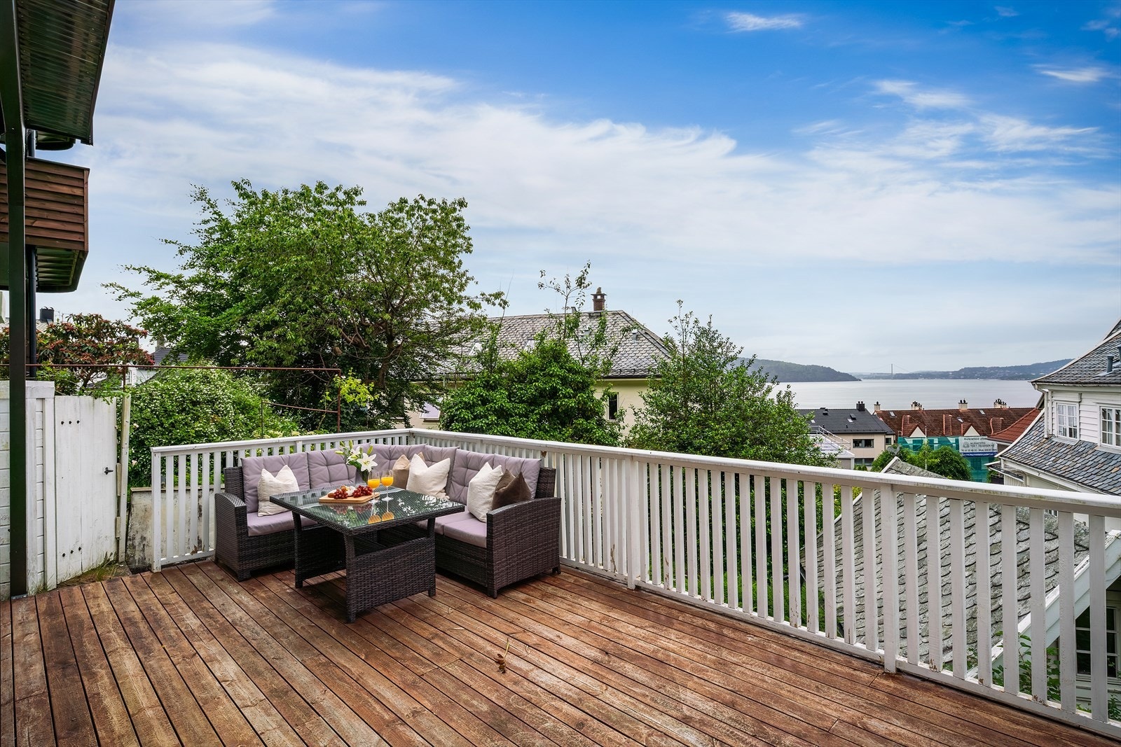 - Om sommeren kan man invitere til hyggelige grillkvelder - Galleribilde