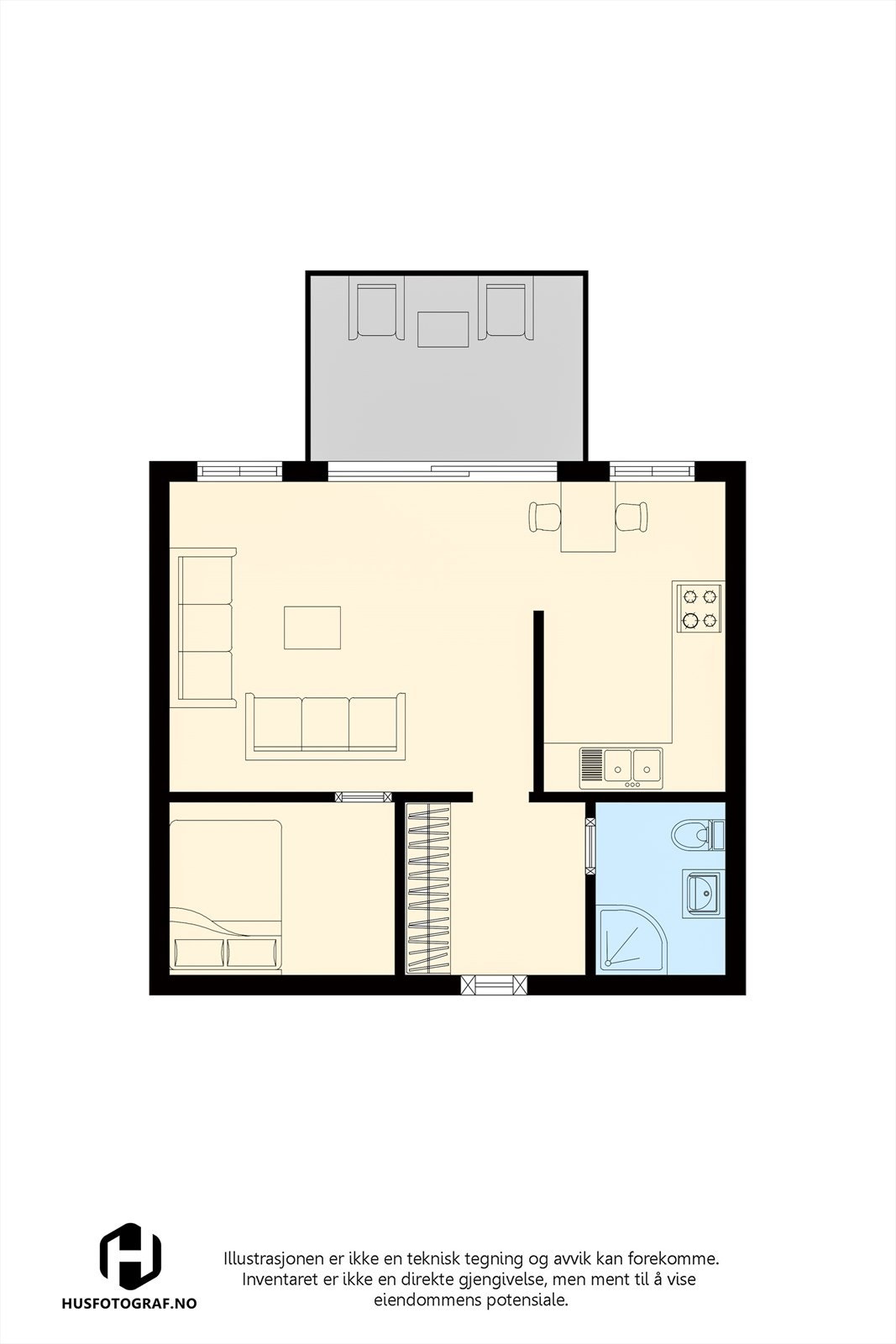 Plantegning. Galleribilde