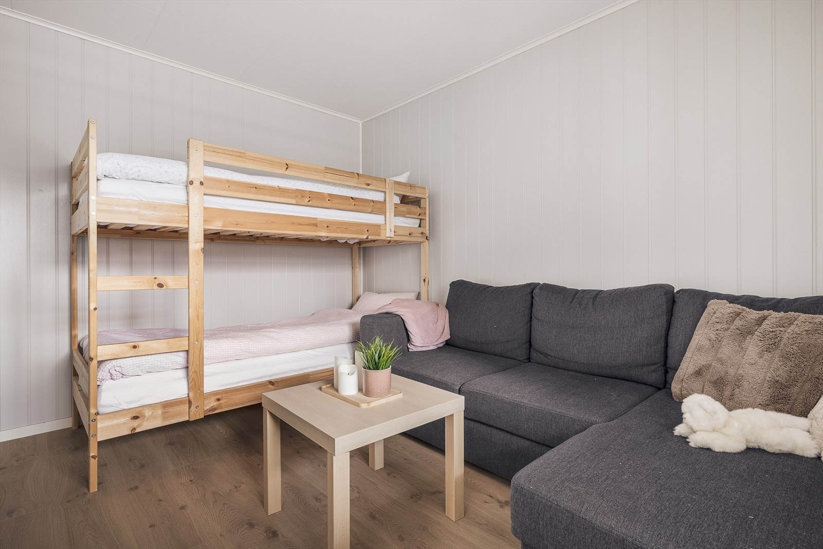 Leiligheten har to soverom Galleribilde