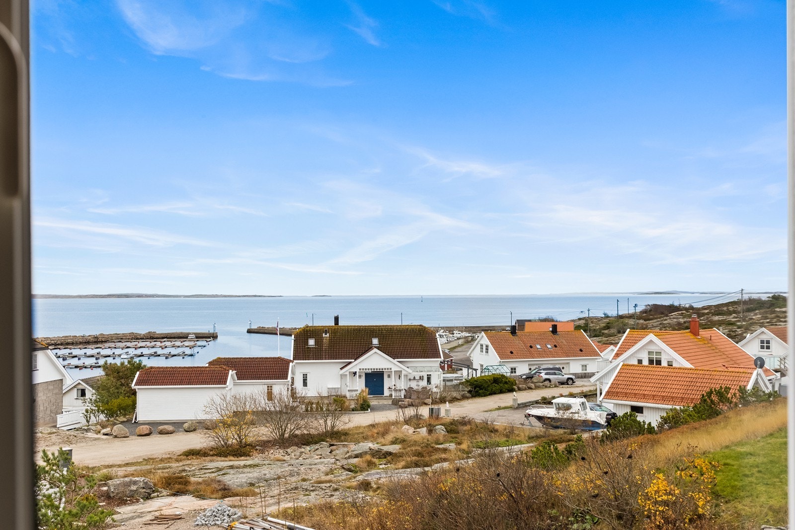 Utsikt fra vindu i 2. etasje Galleribilde