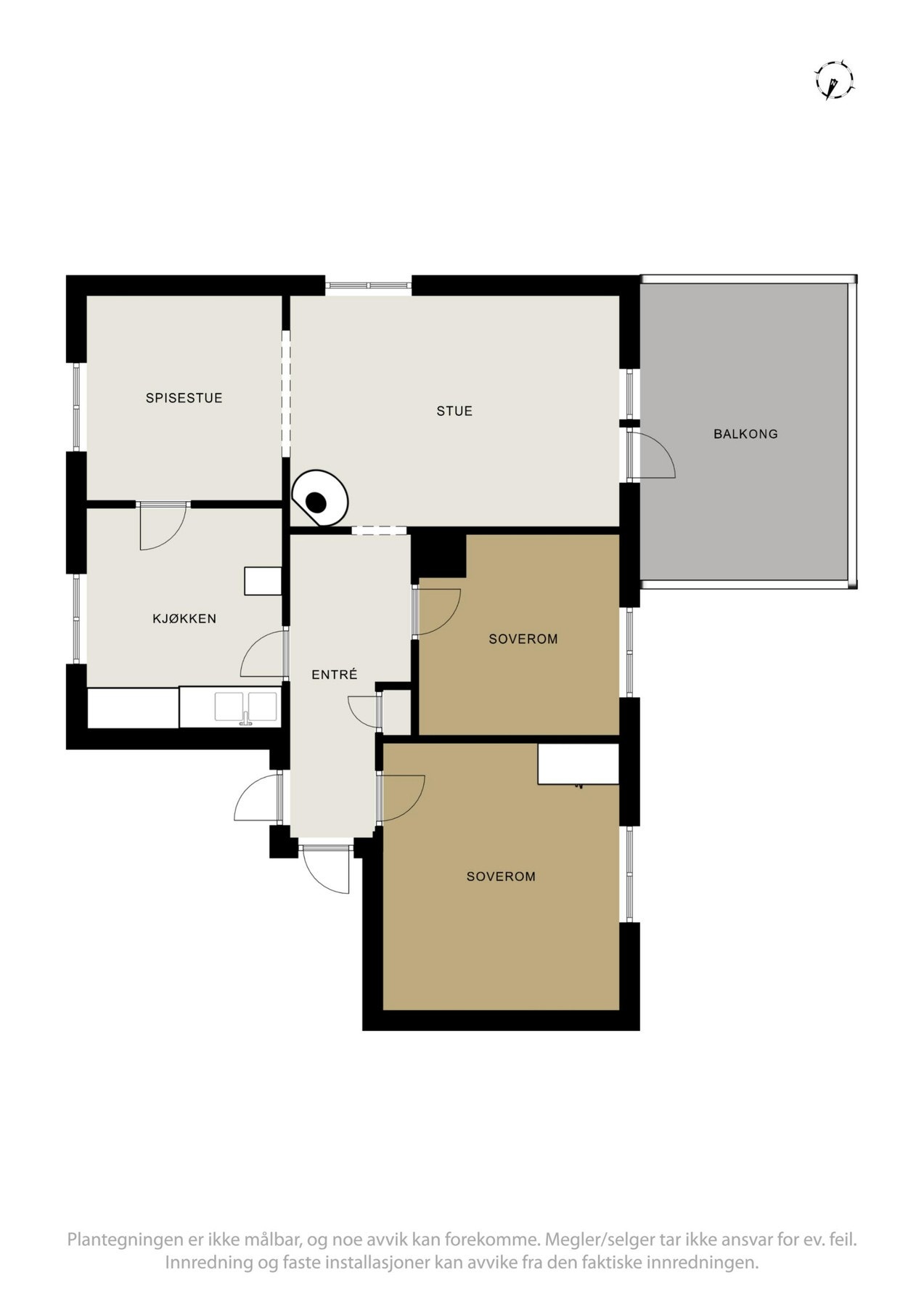 Plantegning. Galleribilde