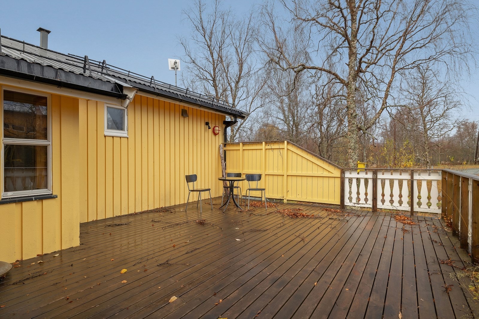 Veranda ved inngangsparti Galleribilde