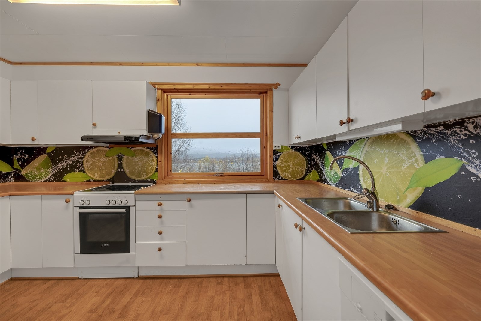 Fin utsikt fra kjøkkenet Galleribilde