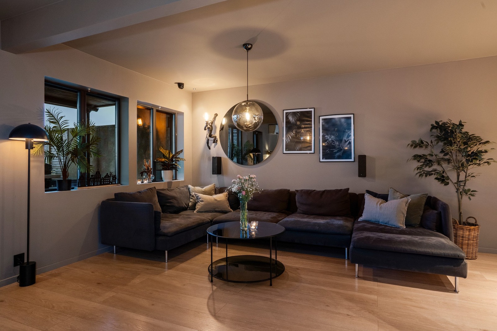 Innvendige overflater har stilsikkert fargevalg Galleribilde