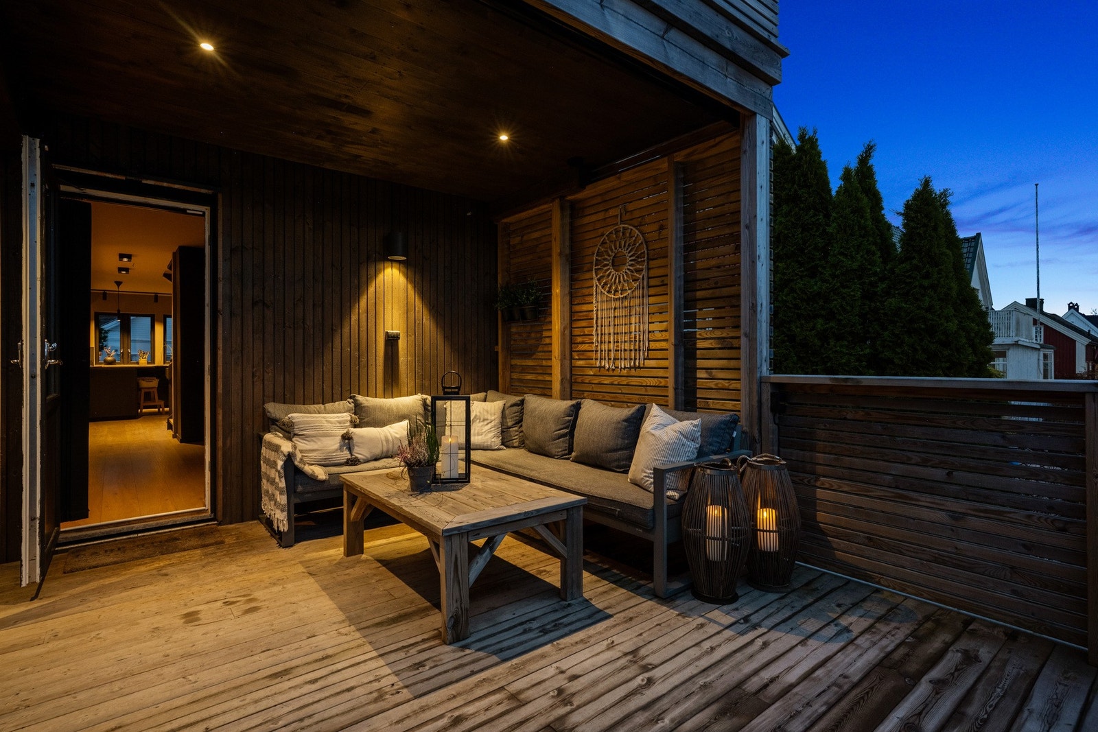 Det er fin belysning ute Galleribilde