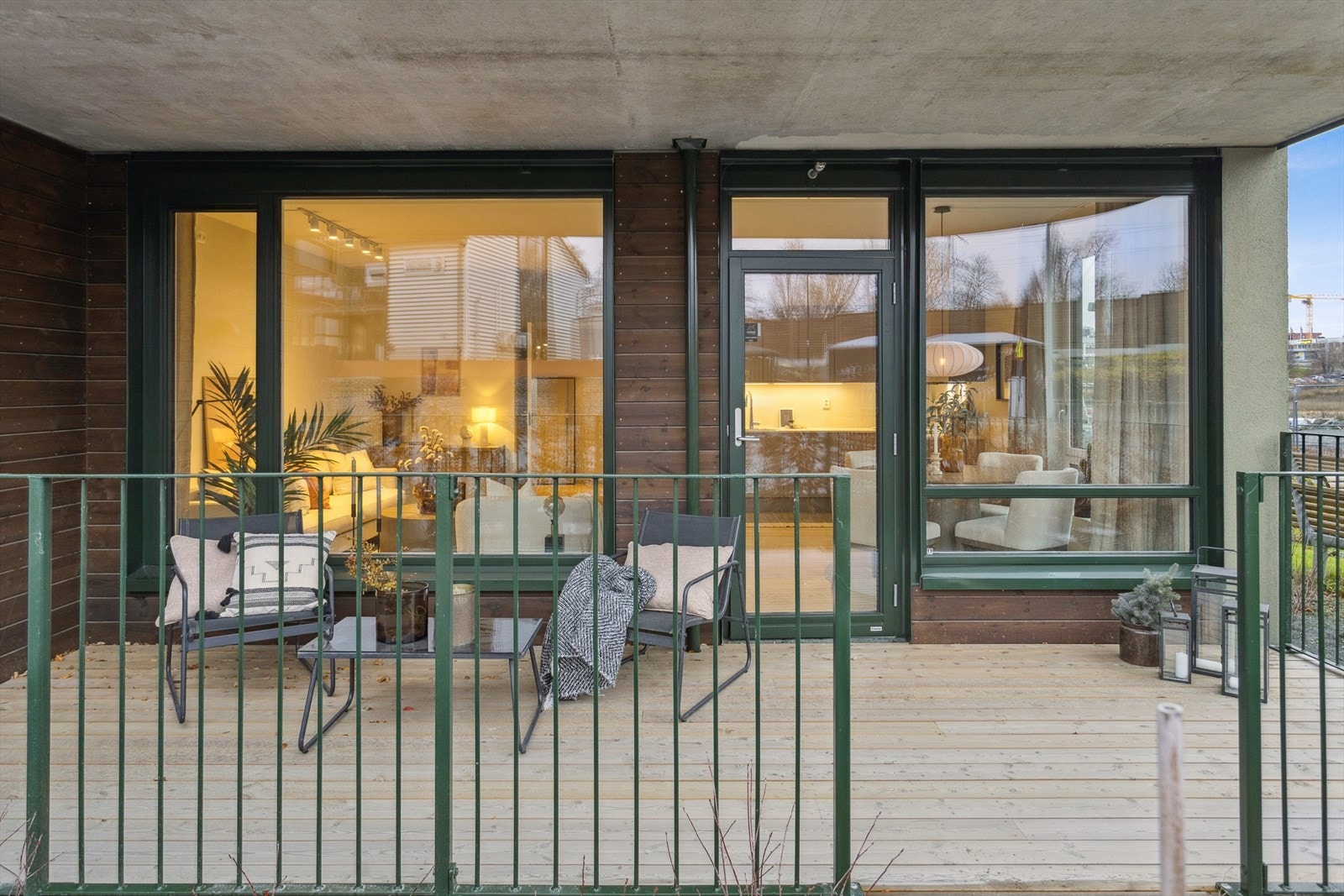 Leiligheten ligger i første etasje med fin hjørnebeliggenhet. Galleribilde