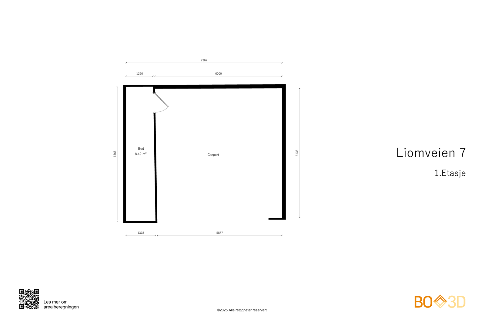 Carport og bod Galleribilde