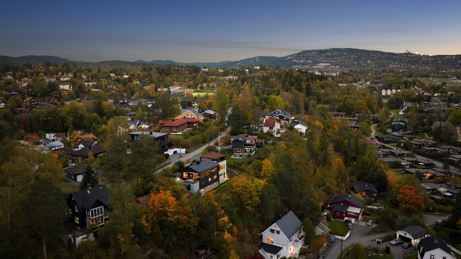 Dette er en flott, ny familiebolig med spennende planløsning Galleribilde