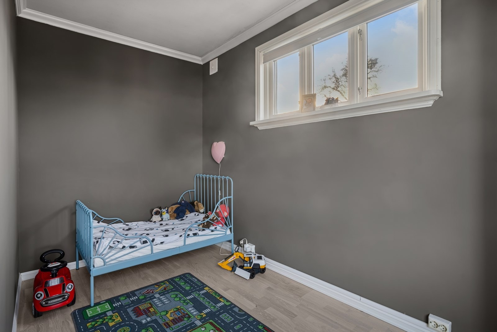 Dette rommet egner seg godt som et barnerom eller gjesterom. Galleribilde