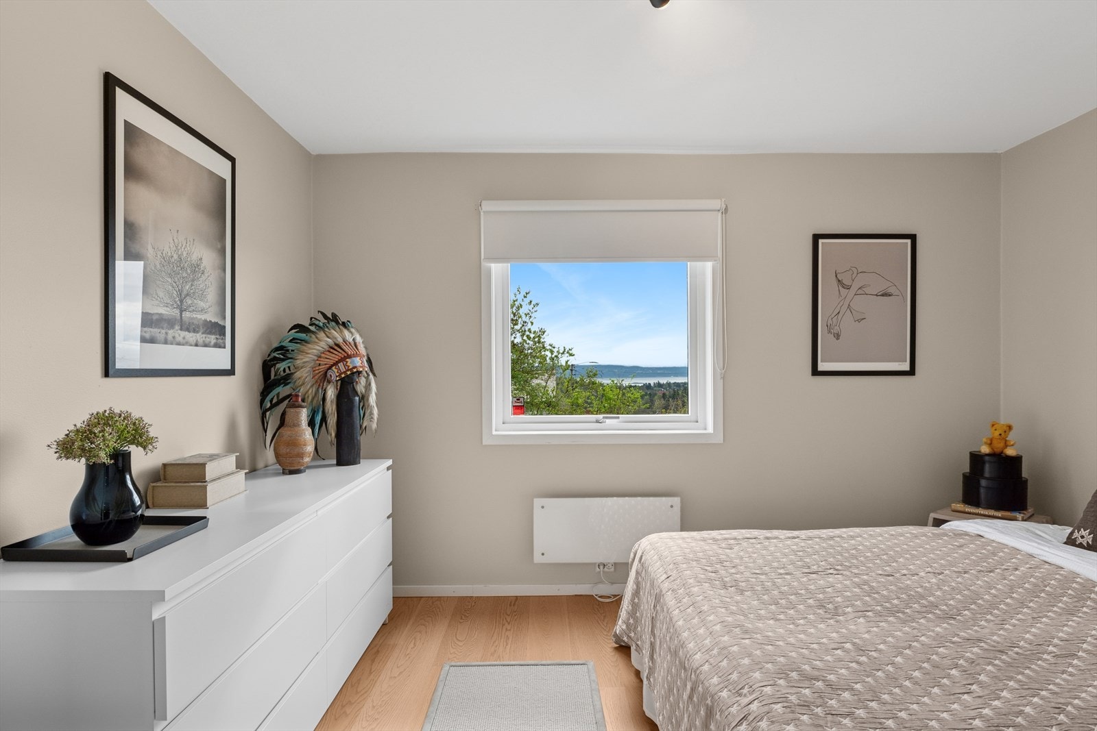 Pent soverom for ro og en god natts søvn. Galleribilde