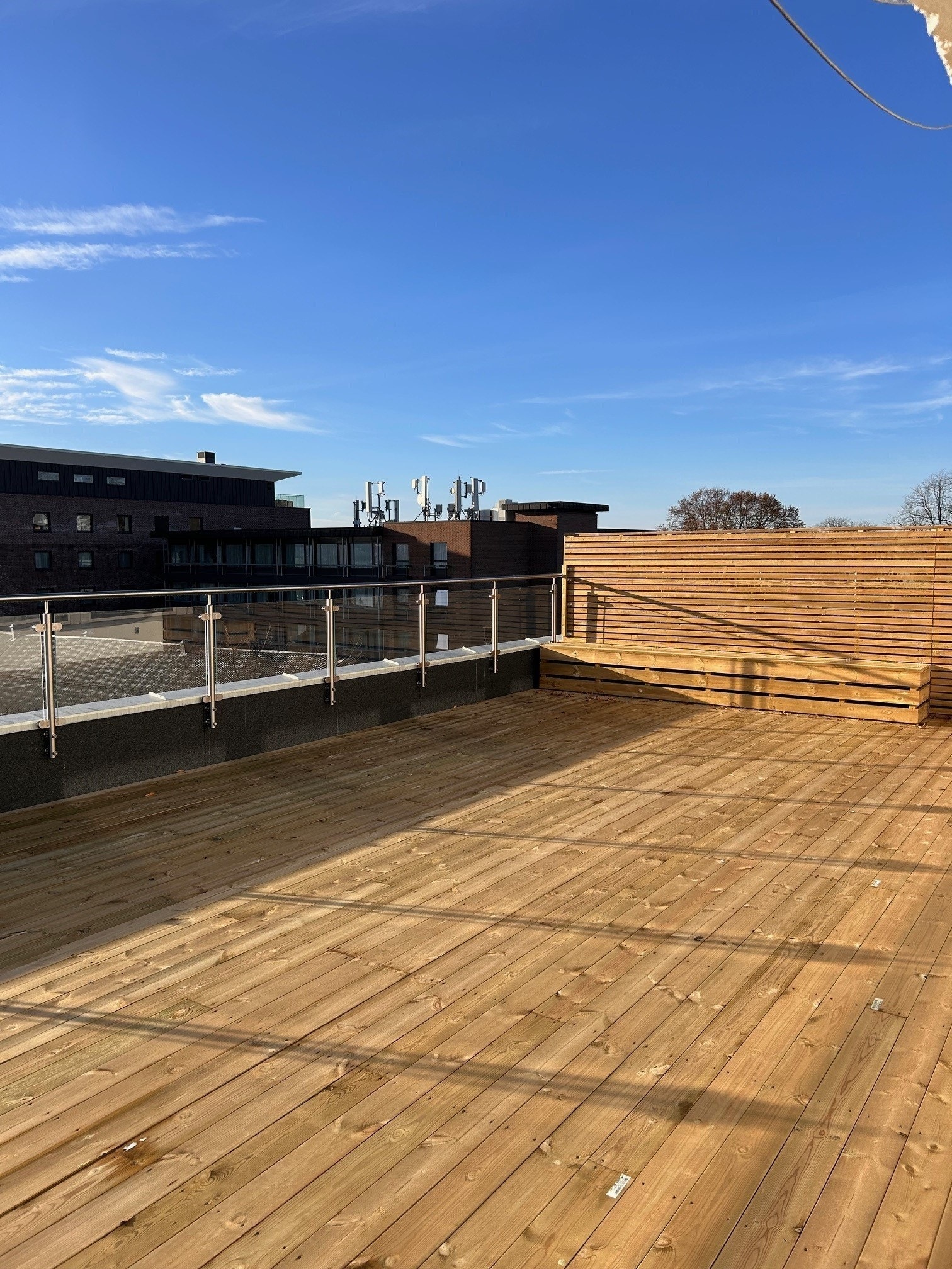 Ny flott takterrasse Galleribilde