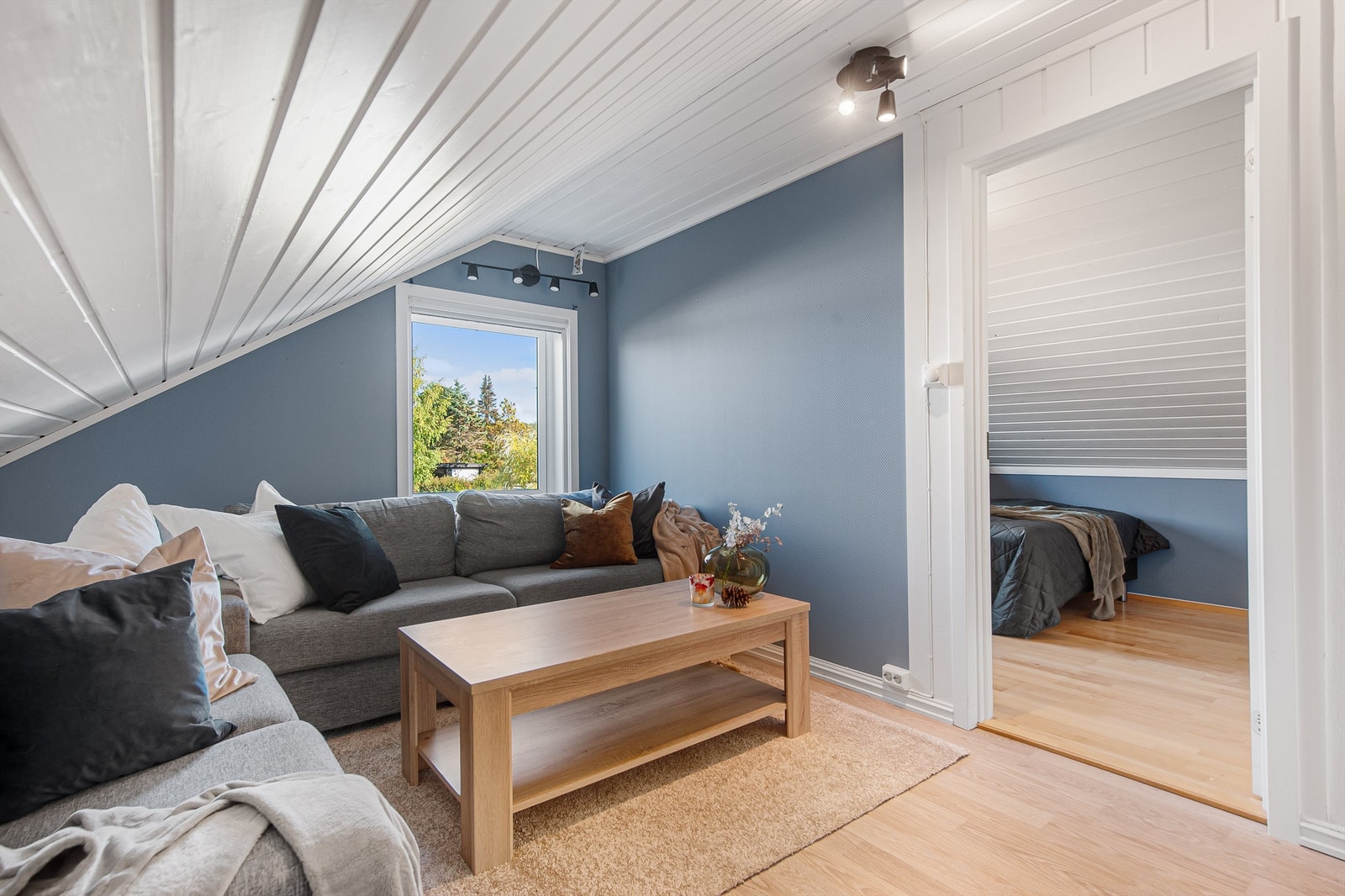 Fra dette rommet er det adkomst til det andre soverommet. Galleribilde