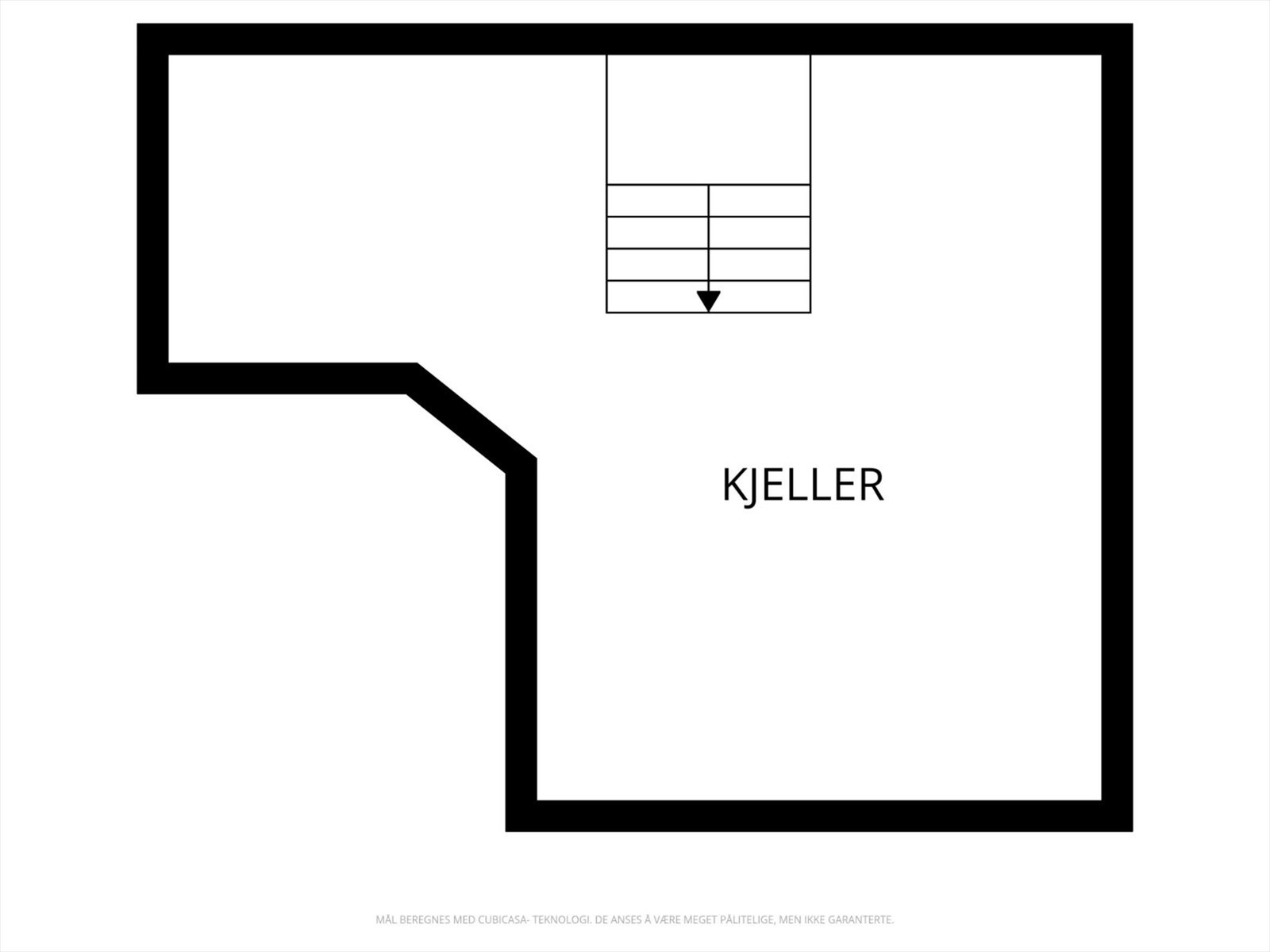 Plantegning kjeller Galleribilde