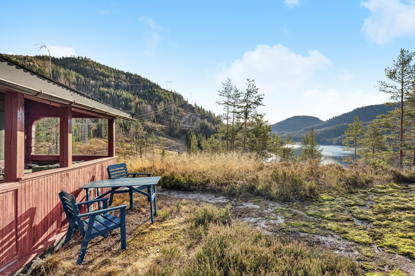 Eiendommen har gode solforhold. Galleribilde