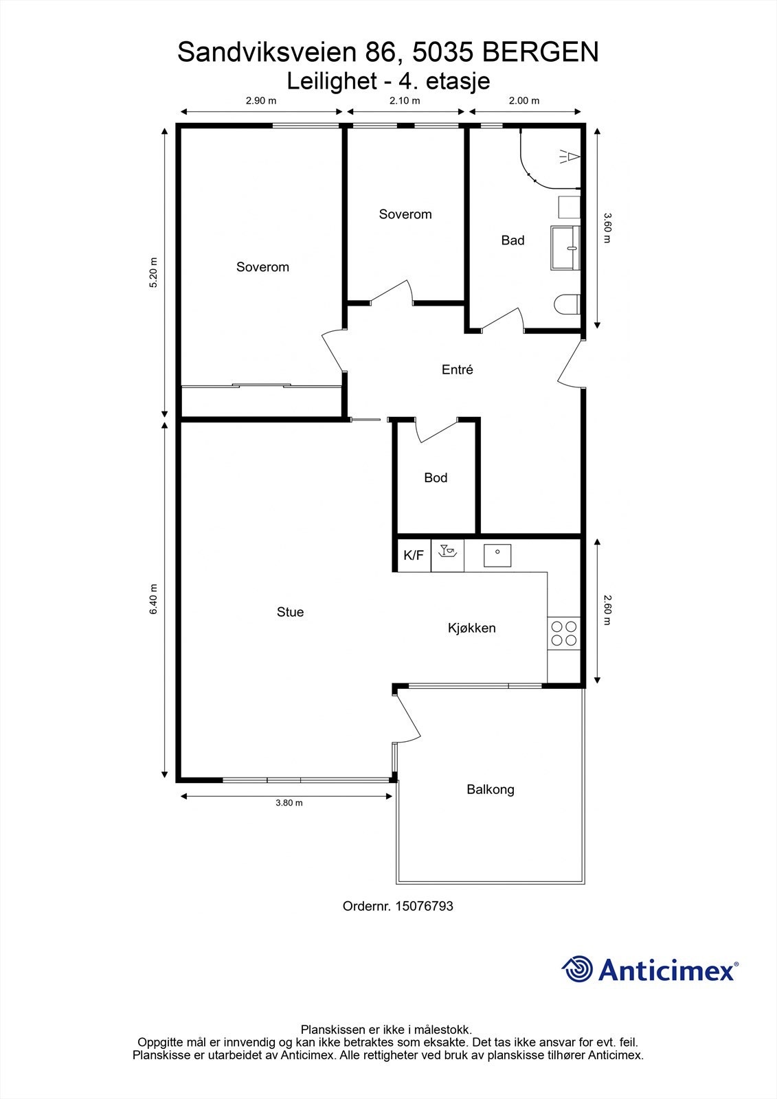 Plantegning Galleribilde