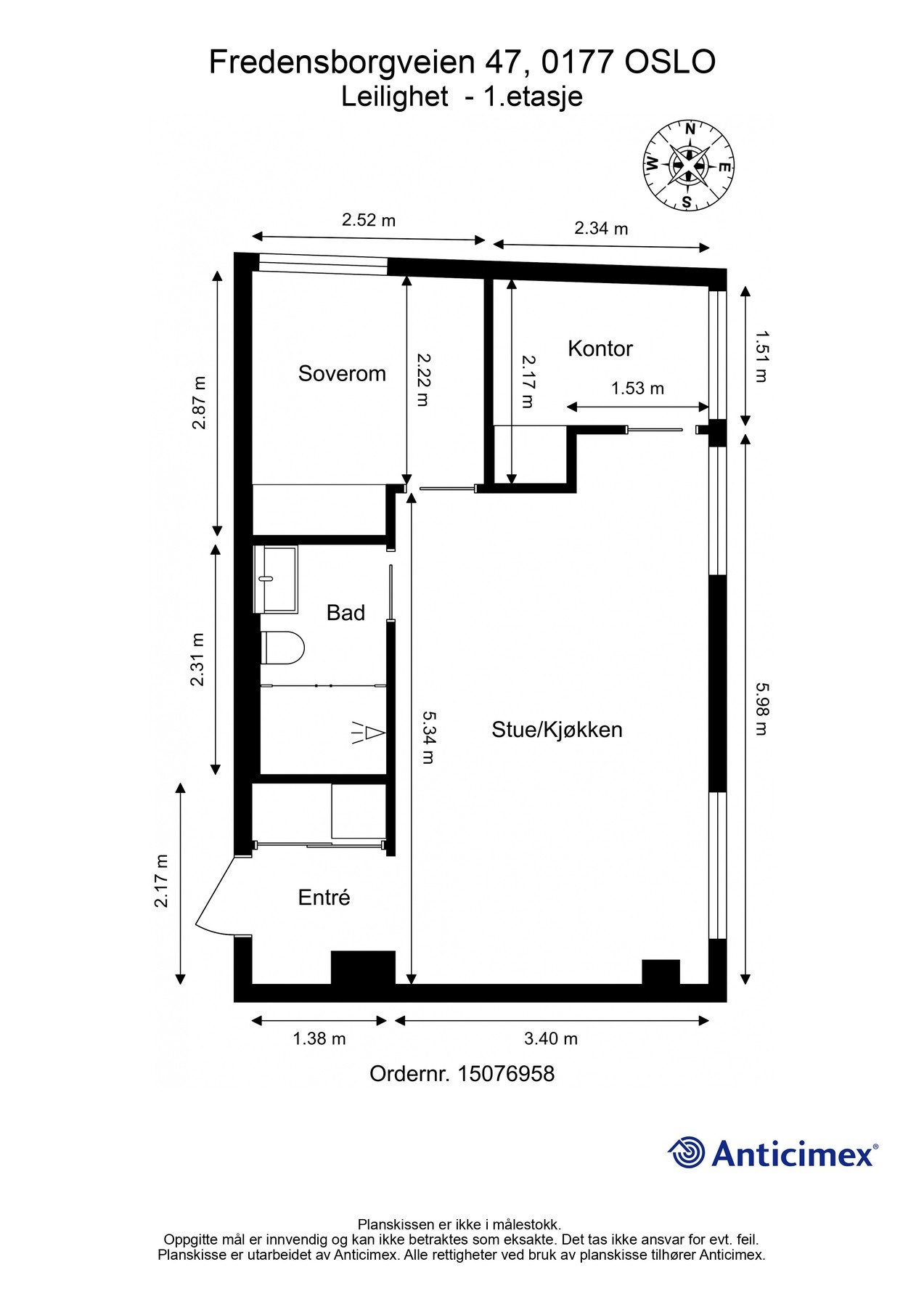 Plantegning. Galleribilde