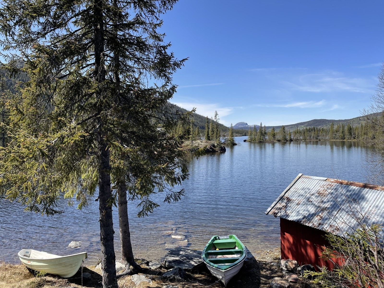 Her kan man leie båt. Meglers private bilde. Galleribilde