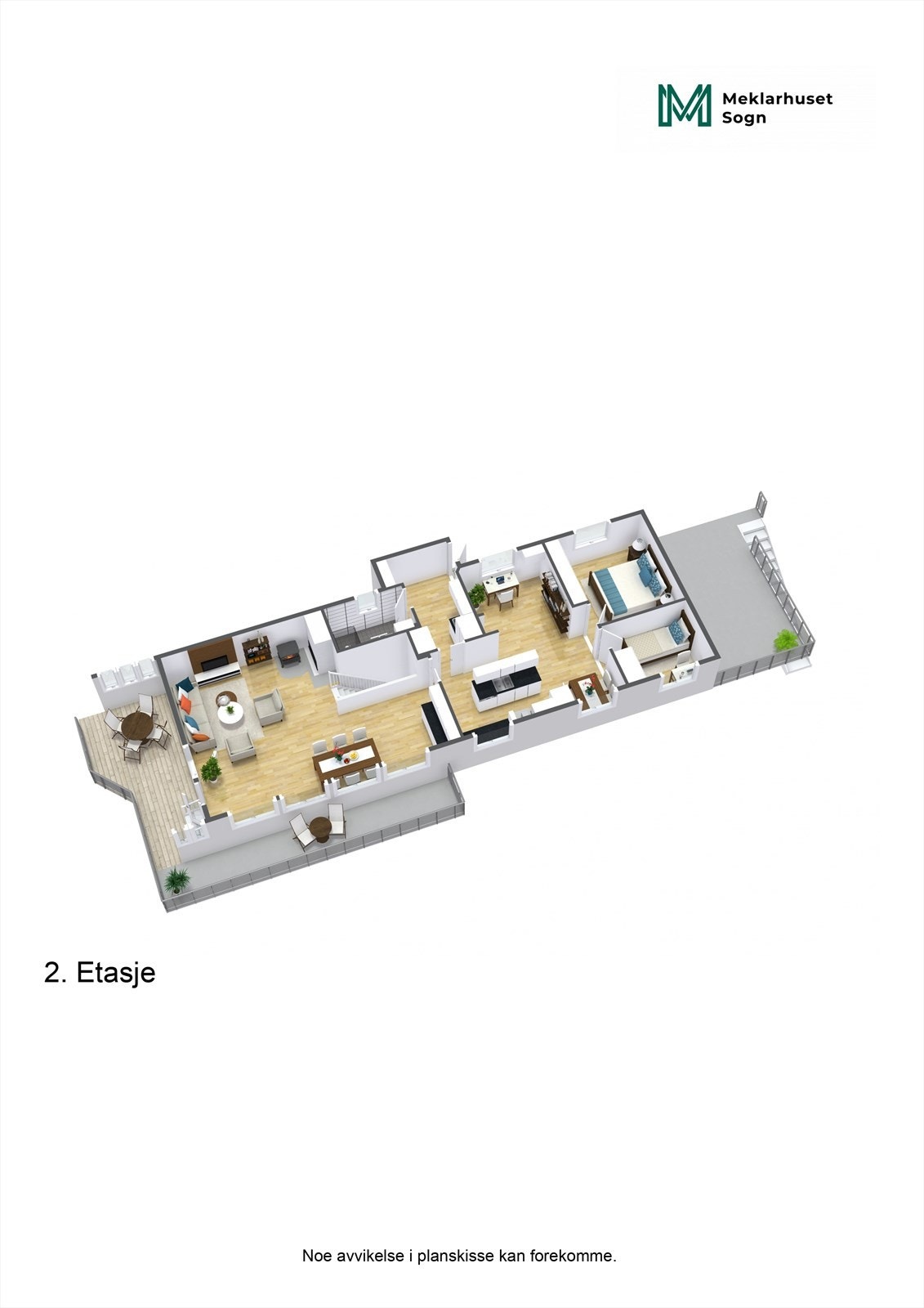 Planteikning 3D Galleribilde