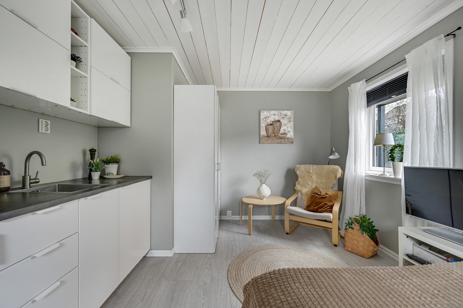 Lys og nyere innredning fra Ikea Galleribilde