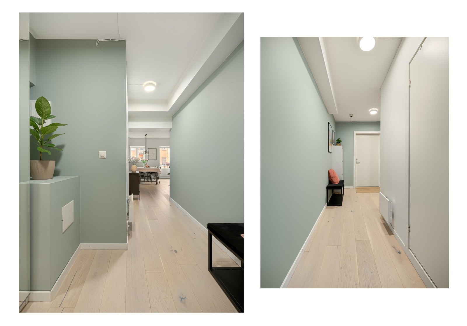 Nå er vi i gangen, og dette er da det du ser når du 1: kommer hjem og 2: skal gå ut. Galleribilde